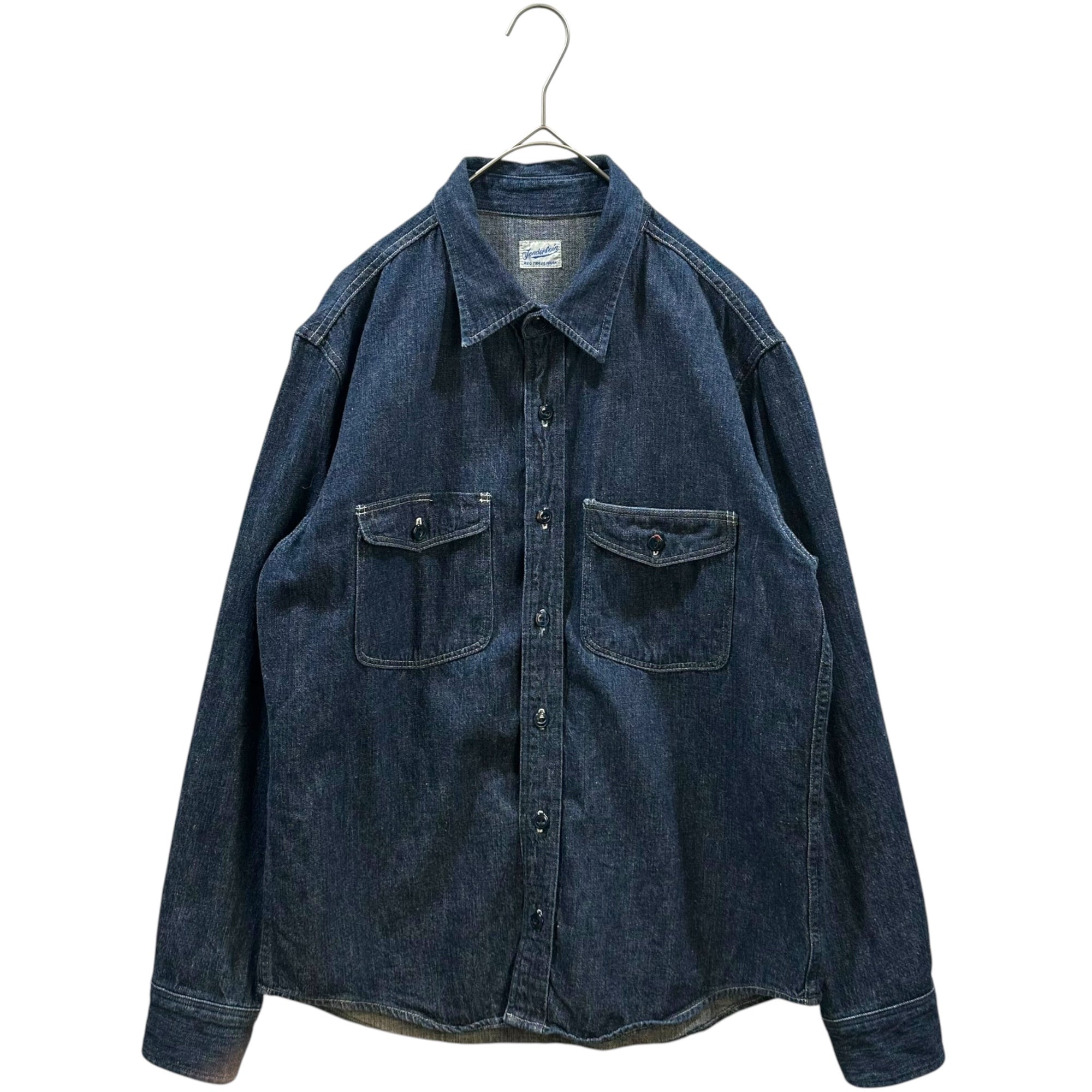 TENDERLOIN(テンダーロイン) T-DENIM WORK SHT デニム ワーク シャツ S インディゴ