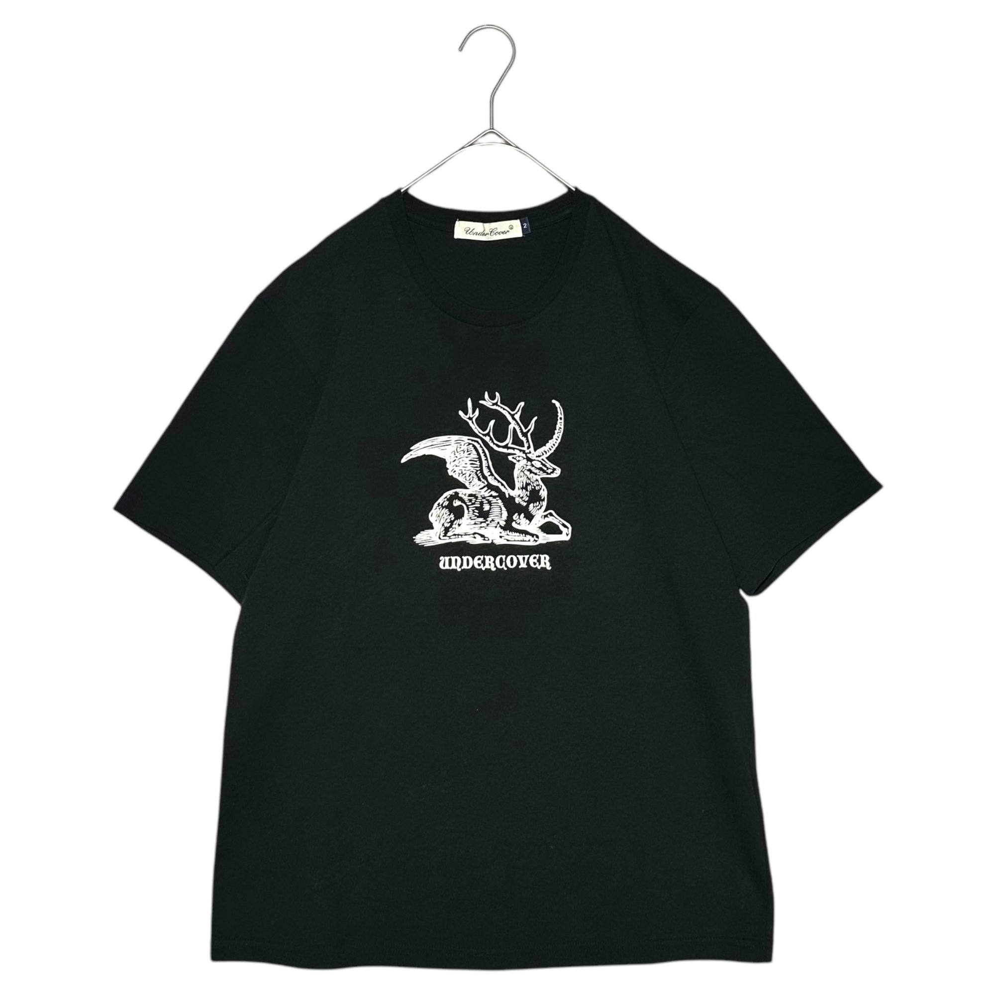UNDERCOVER(アンダーカバー) Graphic Logo T-Shirt グラフィック ロゴ Tシャツ 2 ブラック 鹿 ペガサス