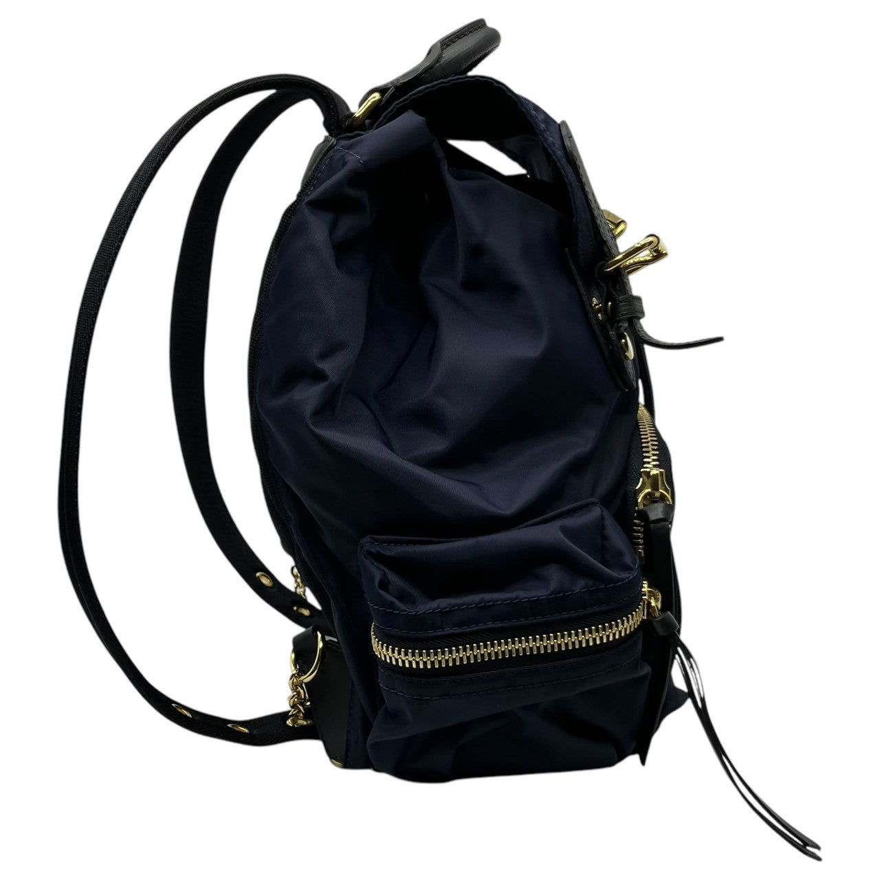 BURBERRY(バーバリー) Logo nylon daypack ロゴ ナイロン デイパック 4016624 ネイビー リュック サック バックパック