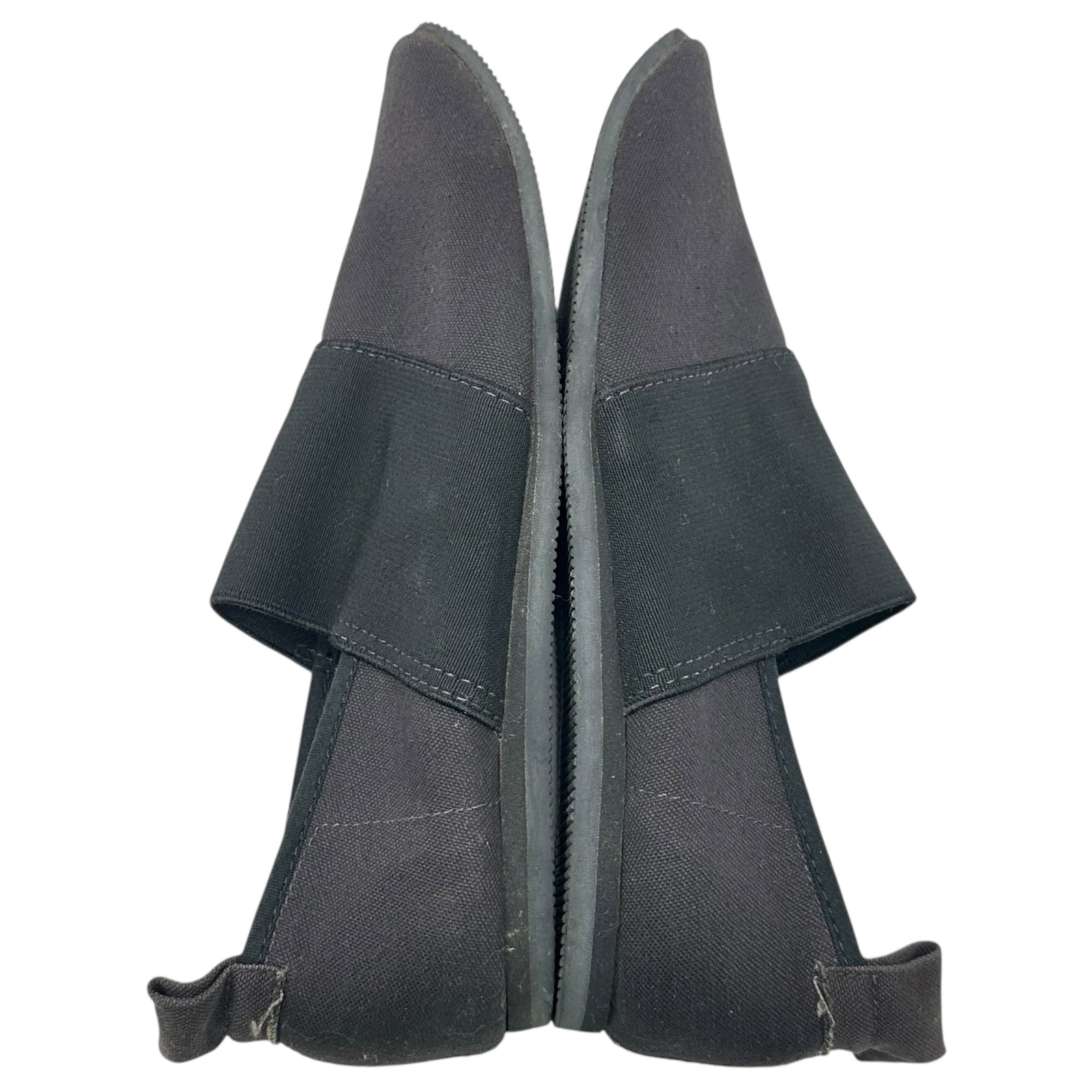 Y's(ワイズ) 90's Center Gore Canvas Slip-On センターゴア キャンバス スリッポン S(22.5cm程度) ブラック 90年代 ヴィンテージ アーカイブ シューズ スニーカー