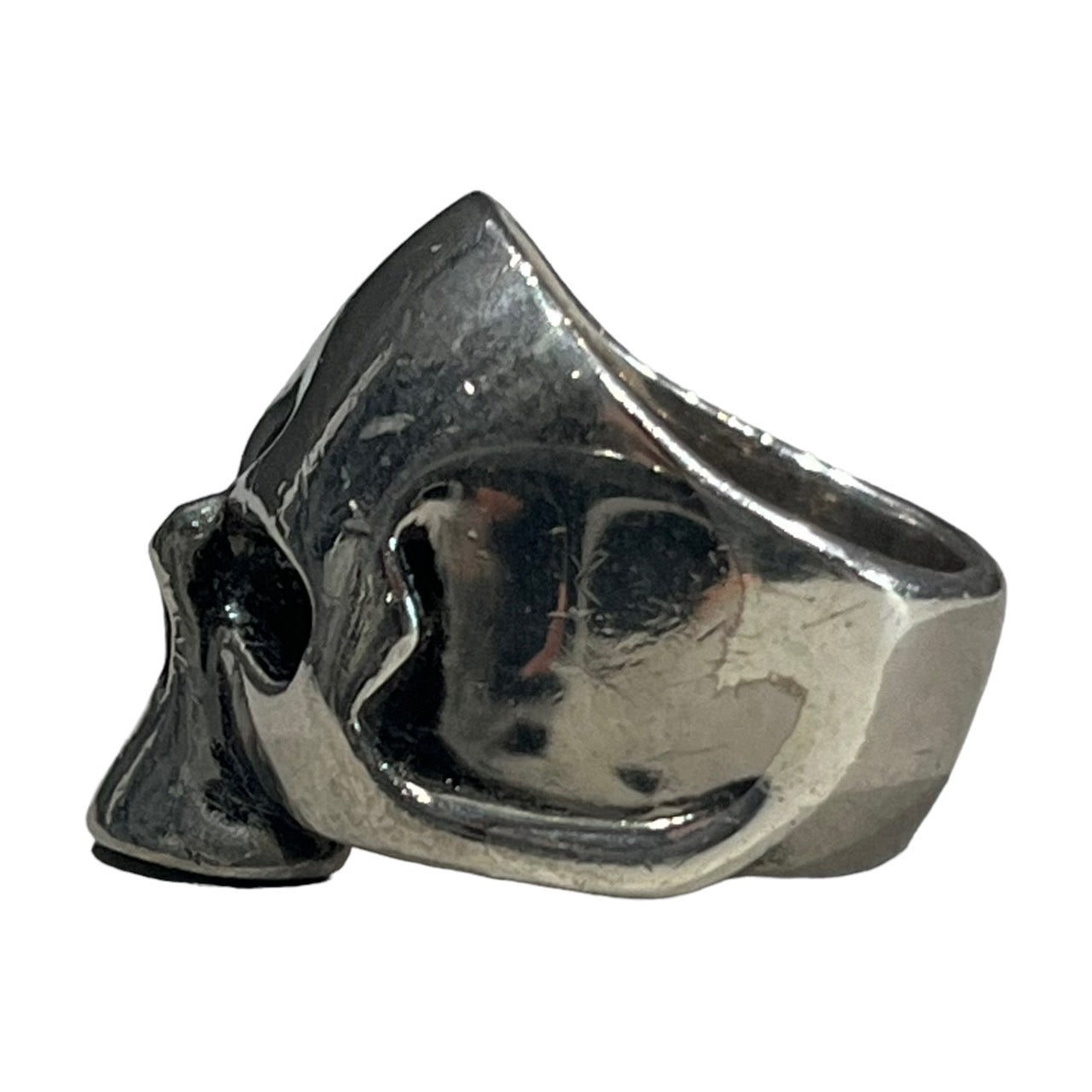 NUMBER (N)INE×JAM HOME MADE(ナンバーナイン×ジャムホームメイド) scull ring/スカルリング/シルバーリング 13号 シルバー