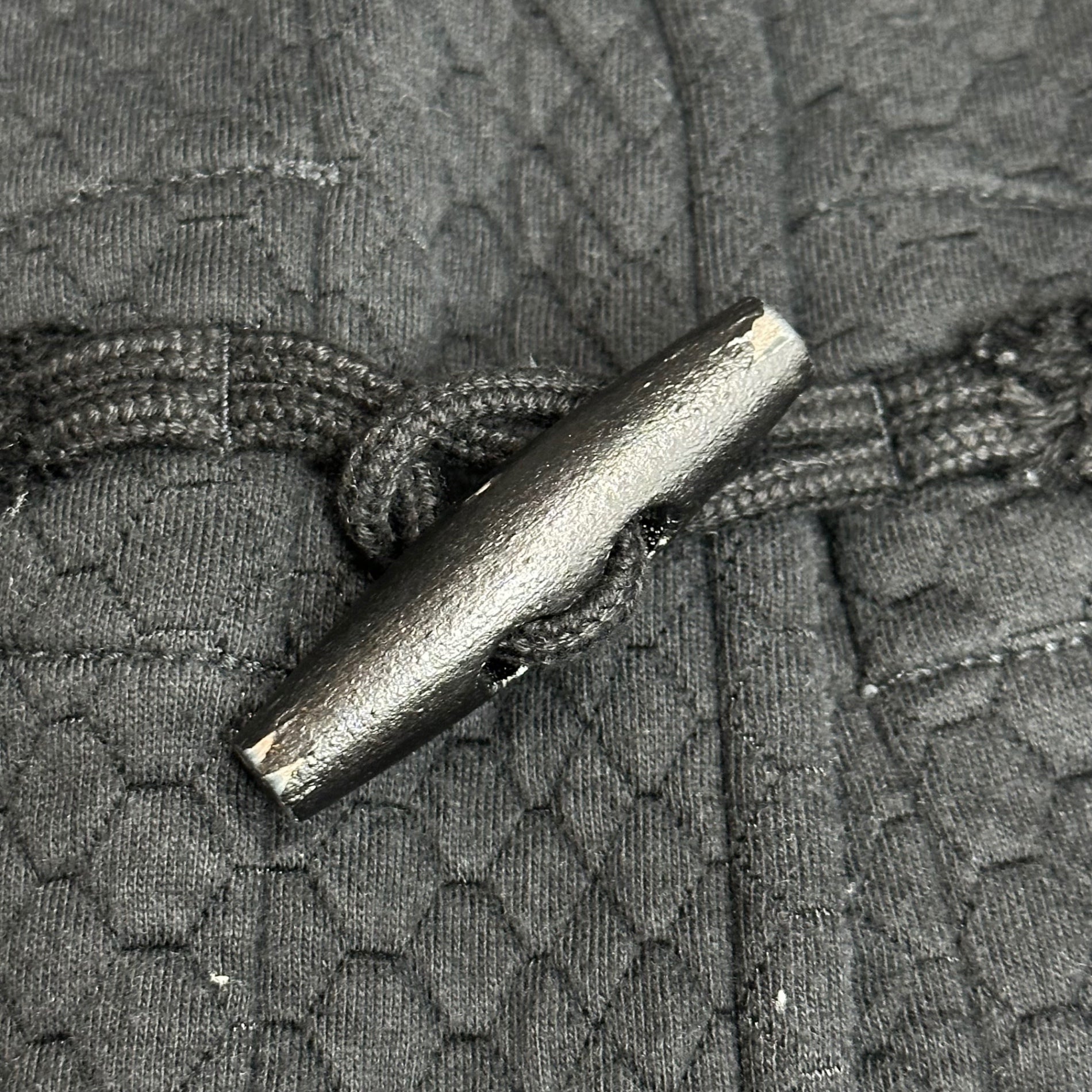 COMME des GARCONS HOMME PLUS(コムデギャルソンオムプリュス) 12SS Quilted Sweatshirt Sleeveless Duffle Coat キルティング スウェット スリーブレス ダッフルコート PL-J042 M ブラック AD2011 テイラーリングフォーパンクス Tailoring for Punks期