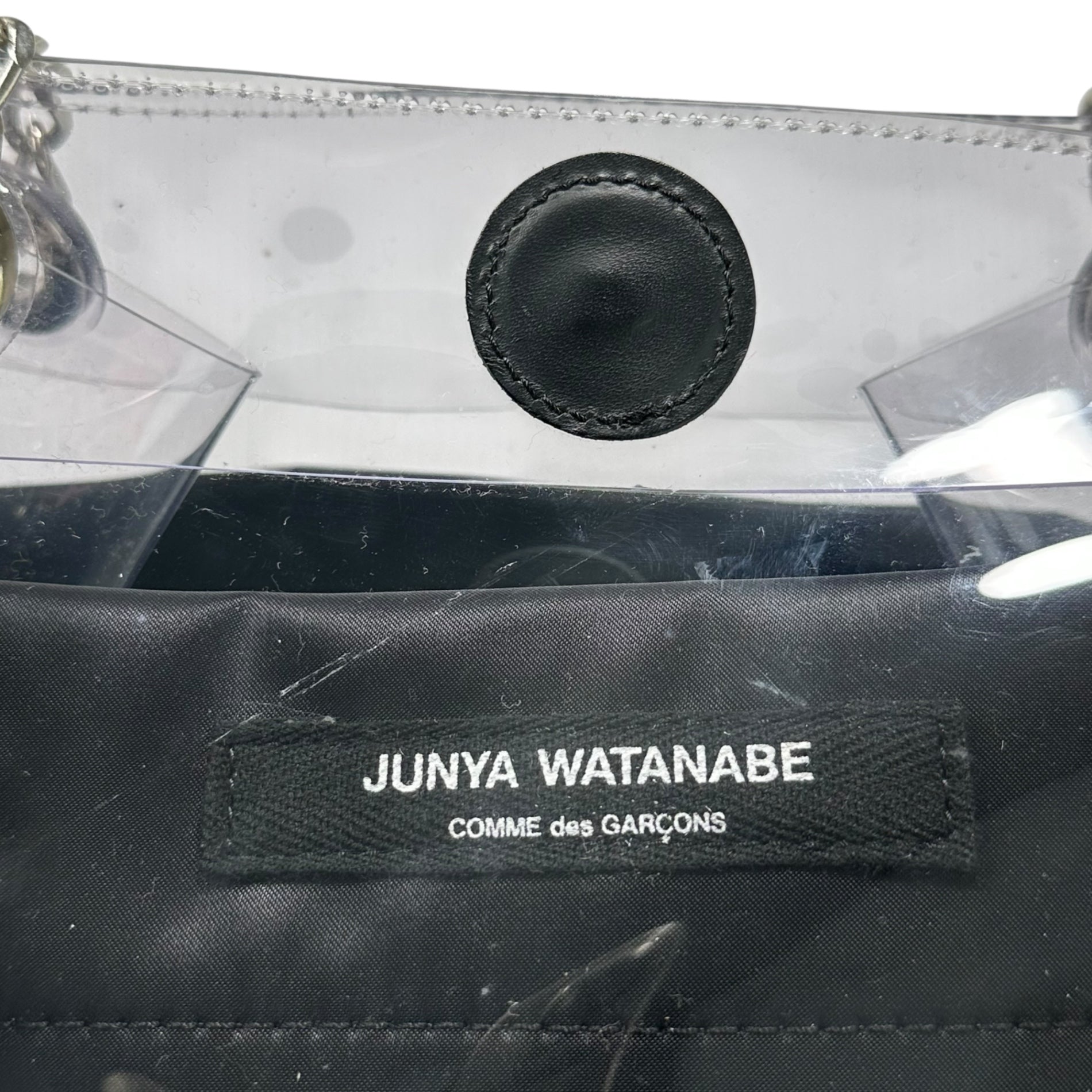 JUNYA WATANABE(ジュンヤワタナベ) 21SS Clear Chain Shoulder Bag クリア チェーン ショルダー バッグ JG-K201 クリア×ブラック