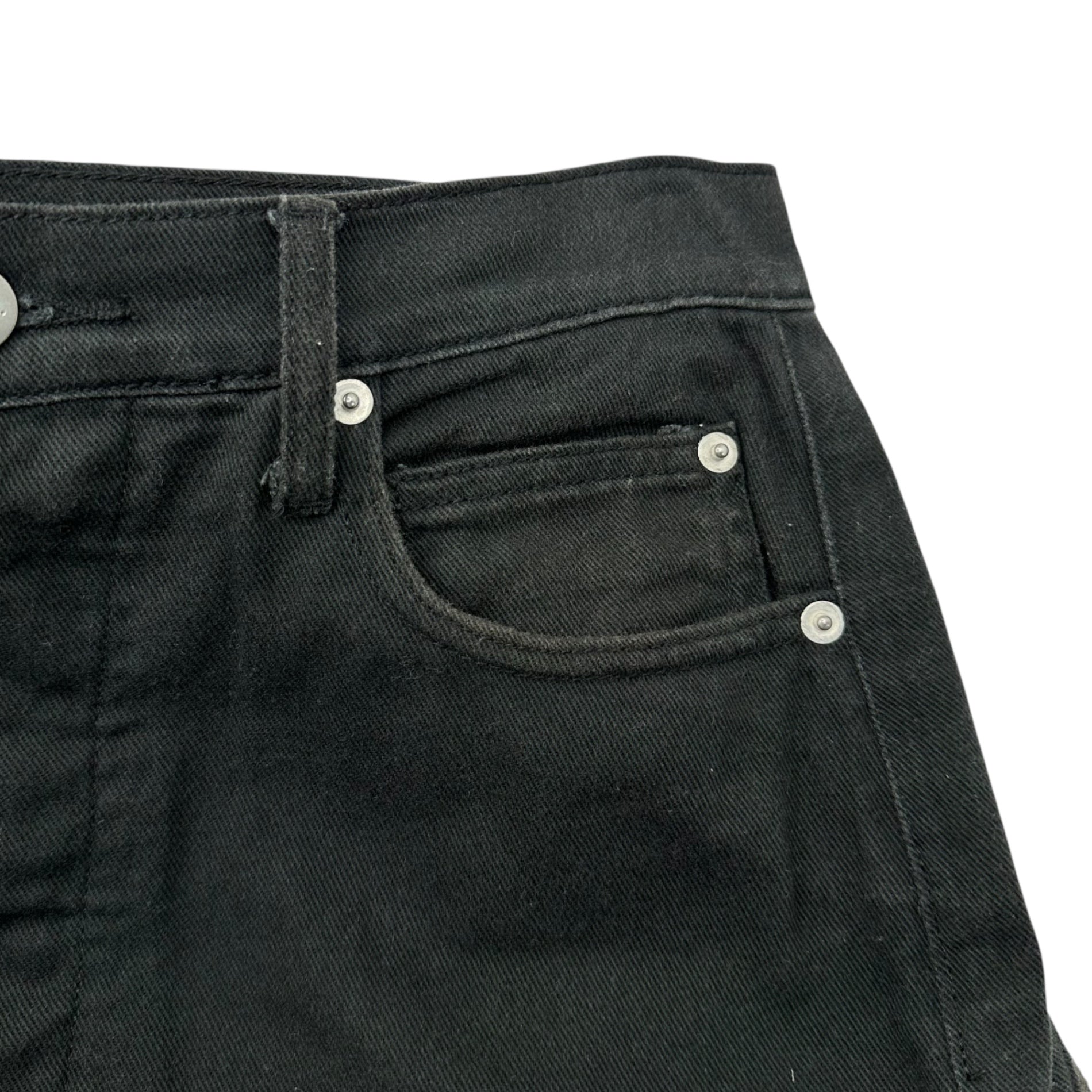 Rick Owens(リックオウエンス) 22SS BOLAN BANANA JEANS BLACK ボラン バナナ ジーンズ RR01B1303-HDDL 30 ブラック