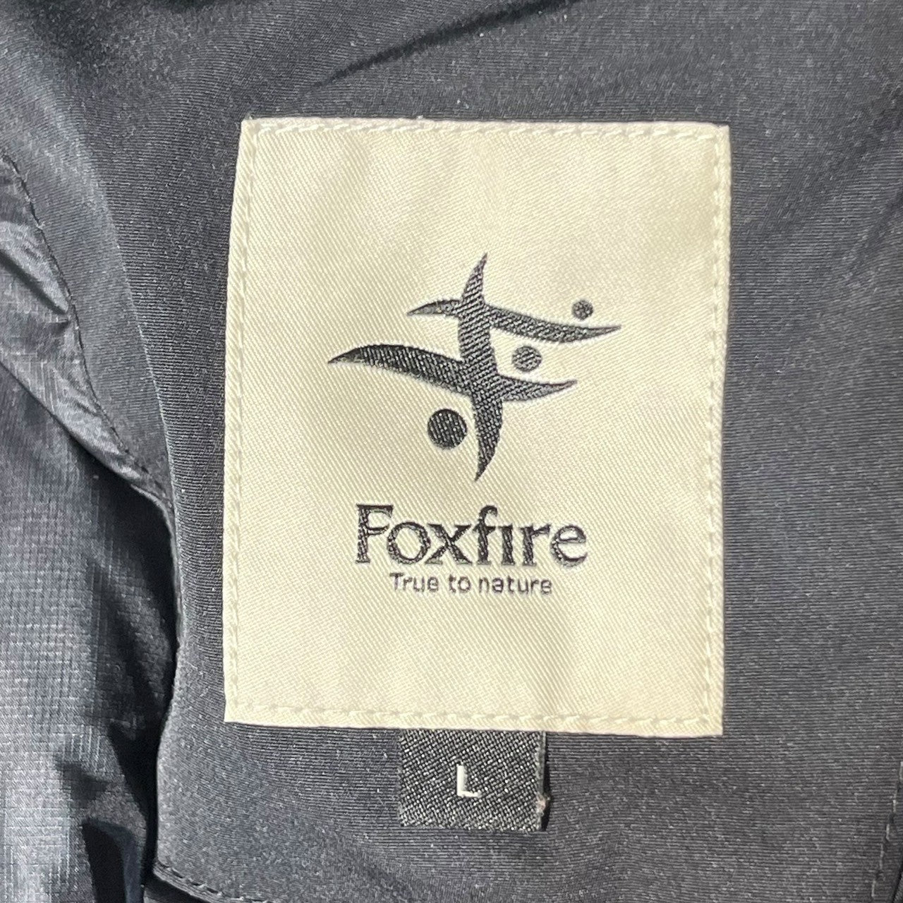 FOX FIRE(フォックスファイヤー) quasar down jacket クエーサー ダウンジャケット 5113903 L ブラック 参考定価49,500円(税込)