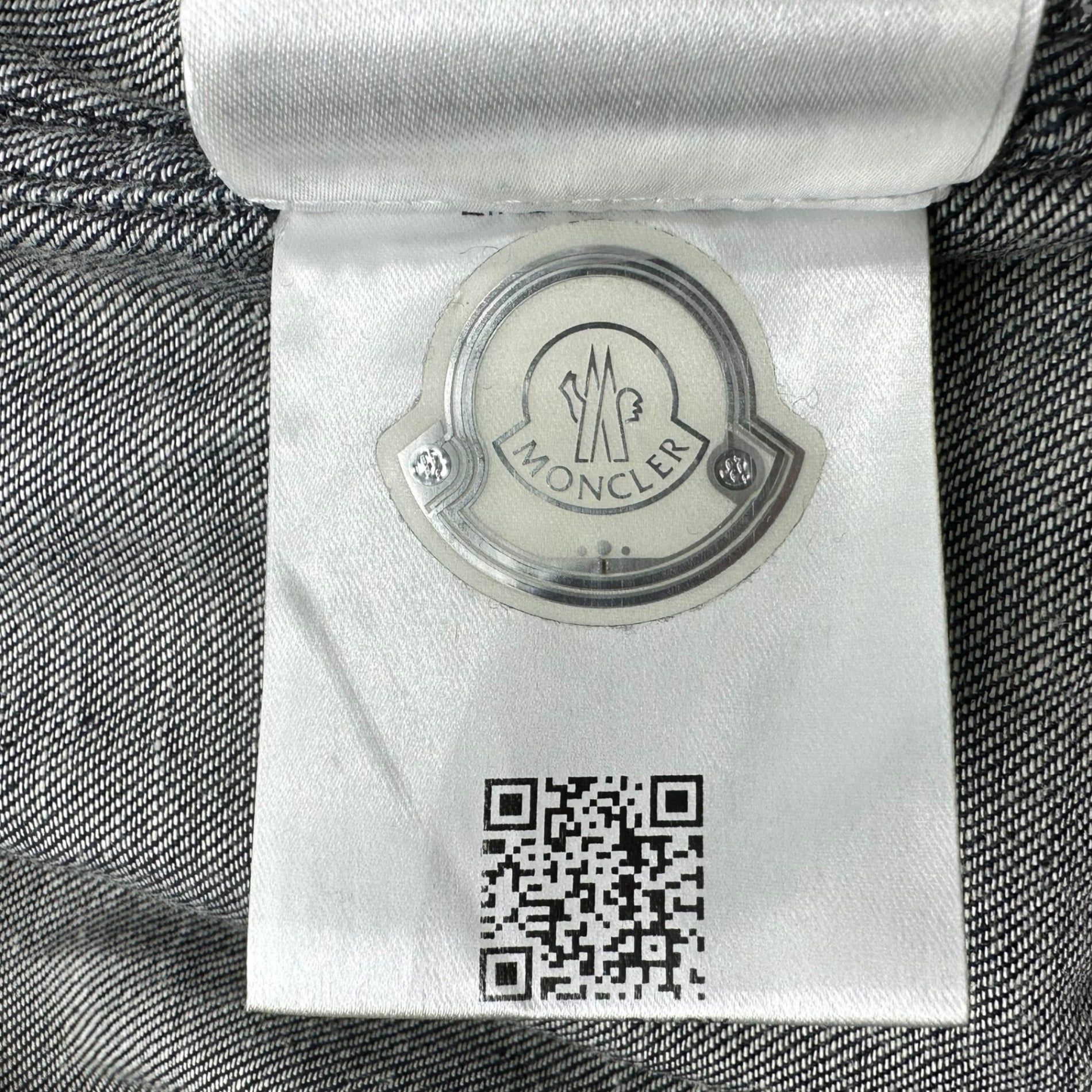 MONCLER(モンクレール) ALAIN Urethane tape denim hooded jacket アラン ウレタンテープ デニム フーデッド ジャケット パーカー C1-091-42011-35-5499Y 0(XS程度) インディゴ×ネイビー