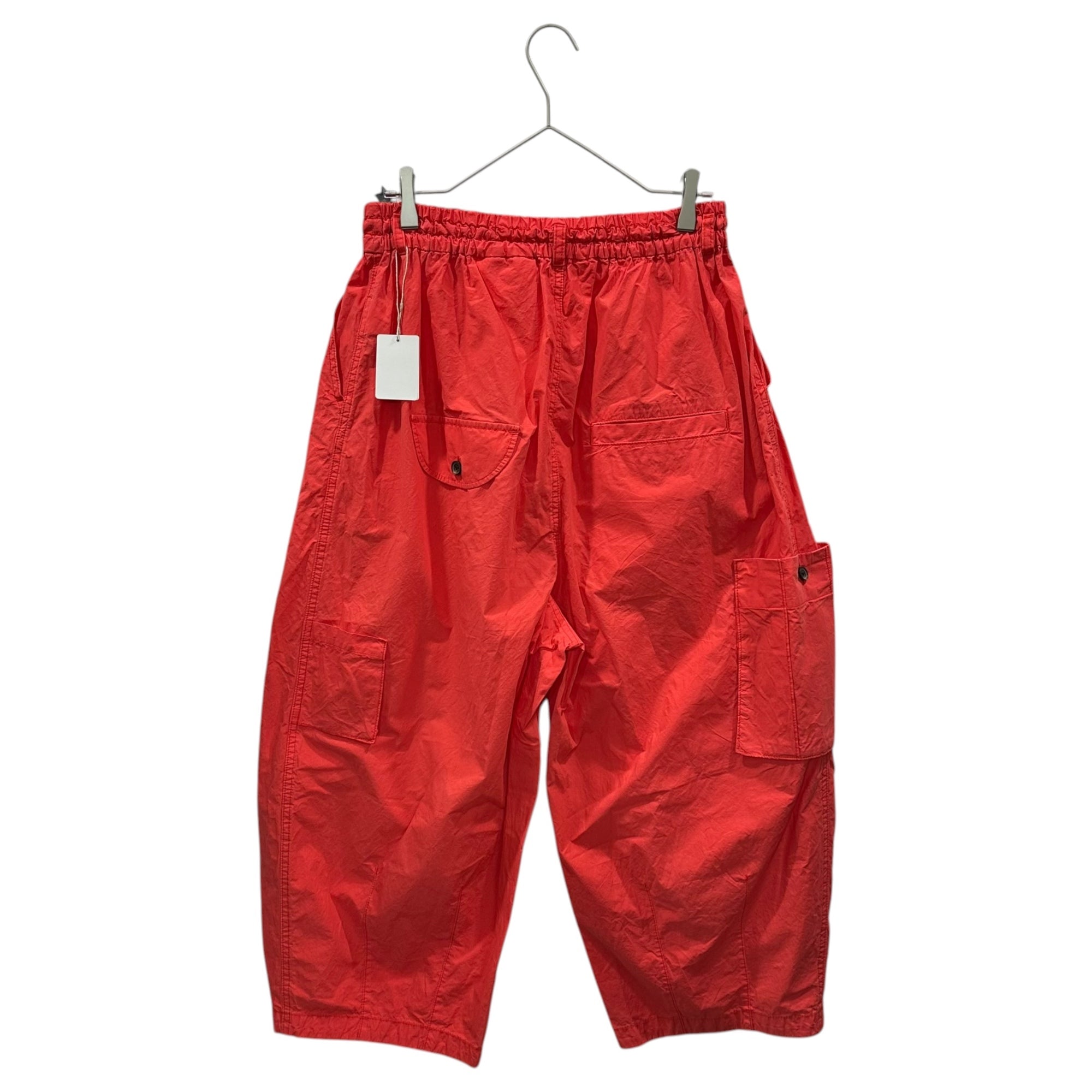 TUMUGU(ツムグ) 2026SS Cotton Typewriter Pants コットン タイプライター パンツ TB26228 フリー チェリーレッド