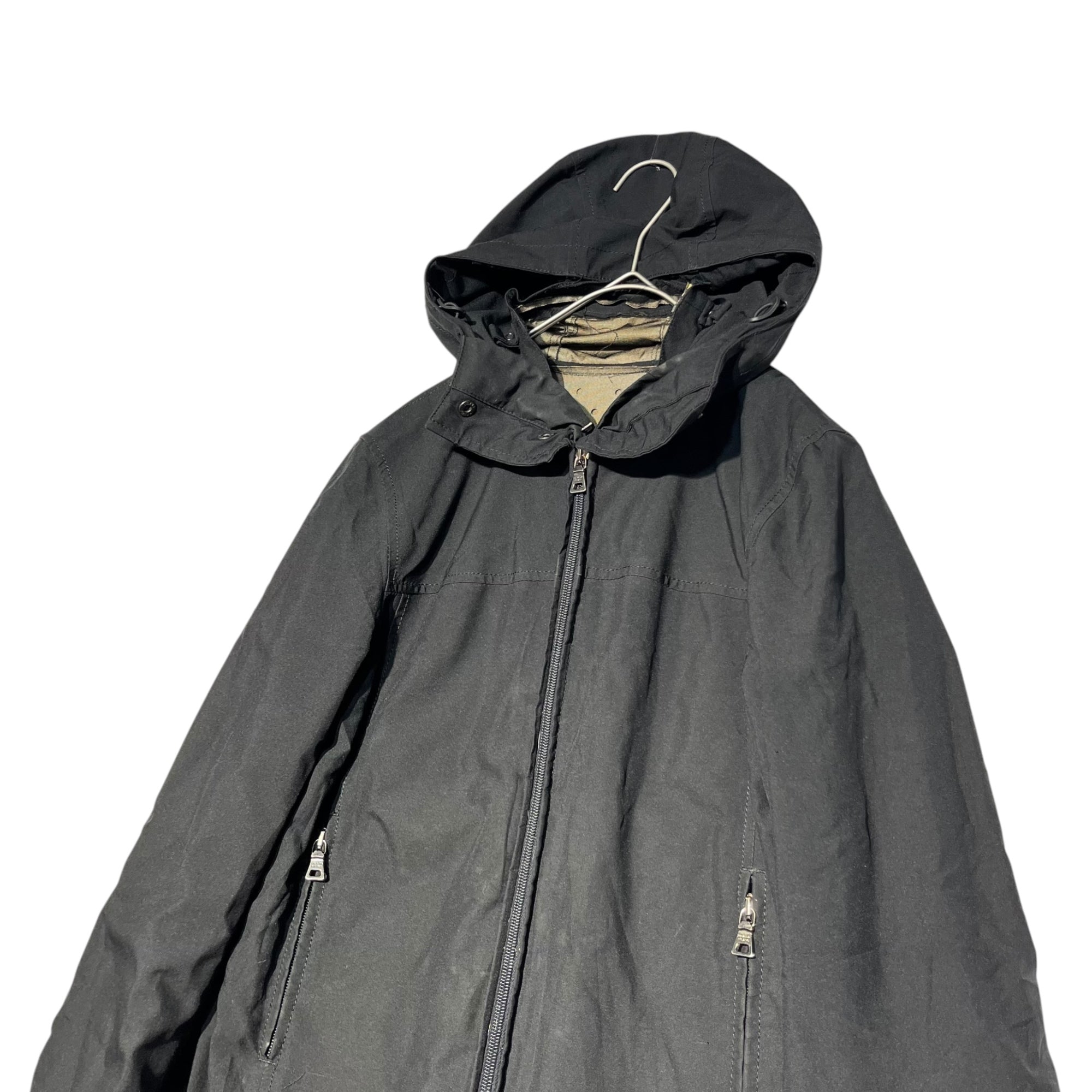 PRADA SPORT(プラダスポーツ) 00's GORE-TEX hooded nylon jacket フーデット ナイロン ジャケット 38(M程度) ブラック Y2K マウンテンパーカー