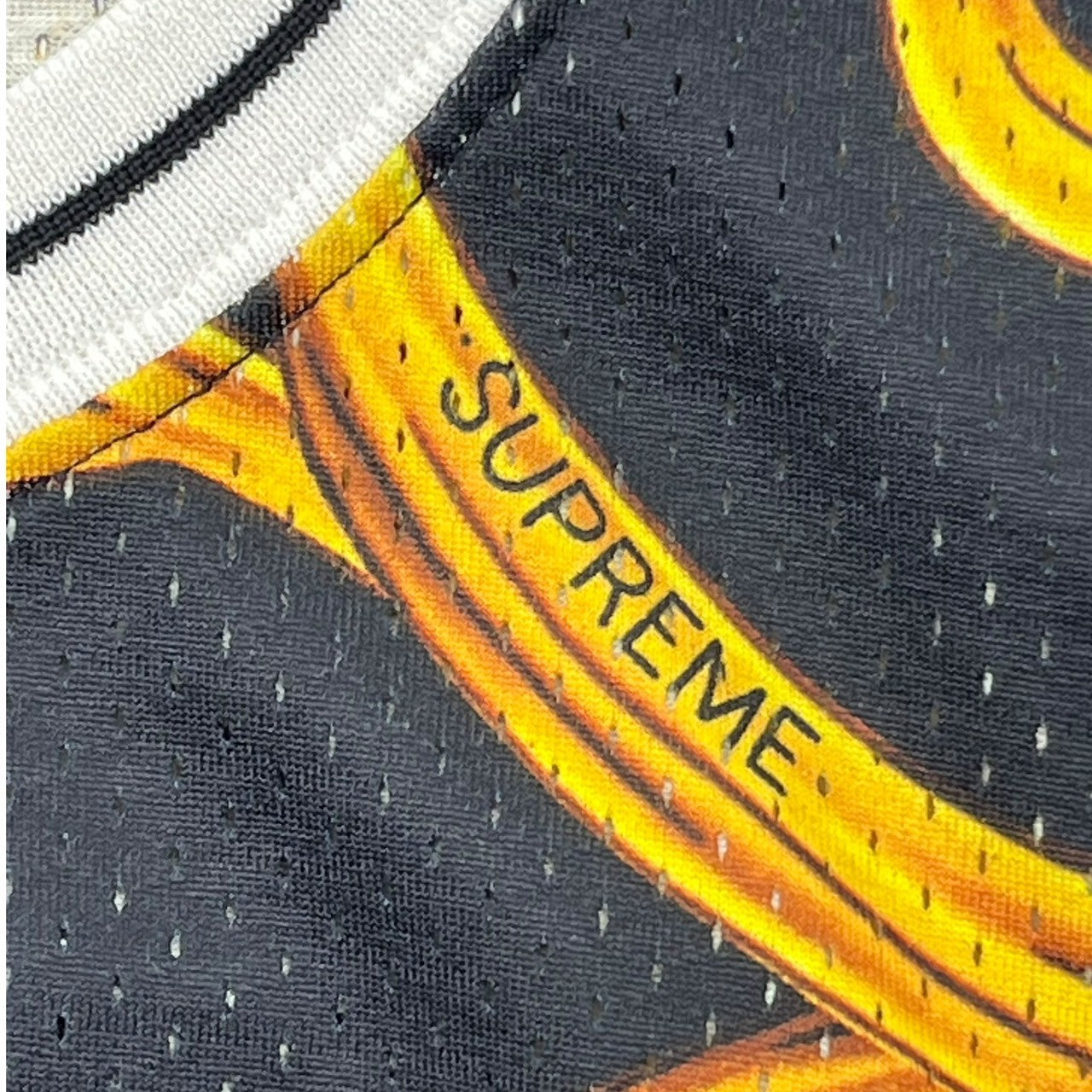 NIKE×SUPREME(ナイキ×シュプリーム) 14SS Basketball Jersey バスケットボール ゲームシャツ 648780-010 L ブラック×ゴールド ペイズリー コラボ タンクトップ