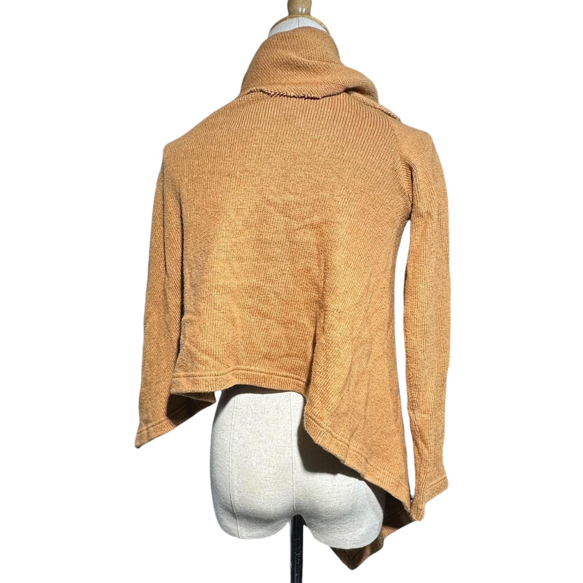 Y's Red Label(ワイズレッドレーベル) Deformed knit cardigan 変形 ニット カーディガン YB-T85-077 2(M程度) マスタード