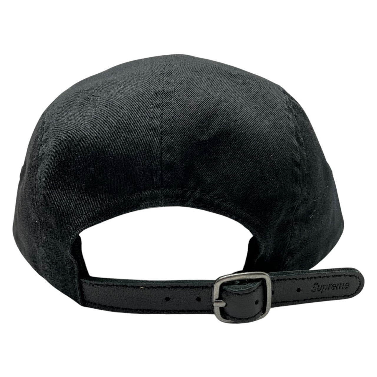 SUPREME(シュプリーム) WASHED CHINO TWILL CAMP CAP ウォッシュド チノ ツイル キャンプ キャップ FREE ブラック