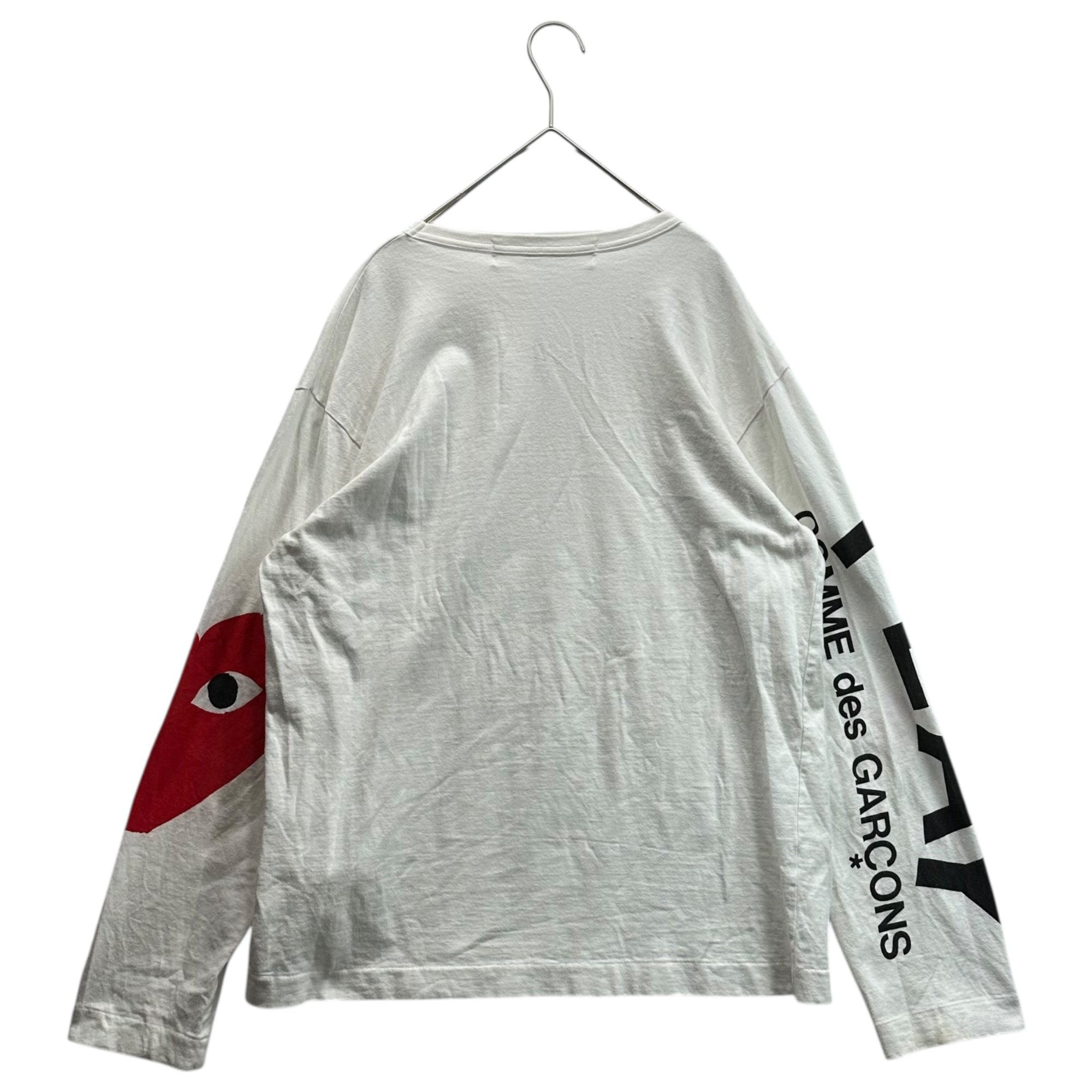 PLAY COMME des GARCONS(プレイコムデギャルソン) INVADER COTTON L/S T-SHIRT インベーダー コットン 長袖 Tシャツ ロンT AZ-T330 L ブラック AD2022