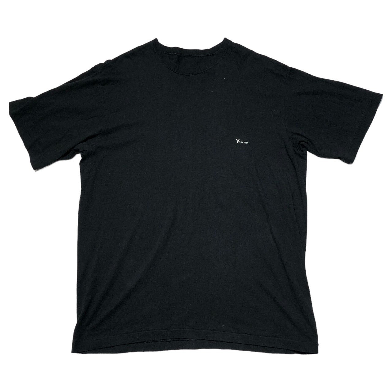 Y's for men(ワイズフォーメン) 90's Vintage one point logo short sleeve T-shirt ヴィンテージ ワンポイントロゴ ショートスリーブ Tシャツ 90年代 MR-T01-001 表記なし(FREE) ブラック×ホワイト