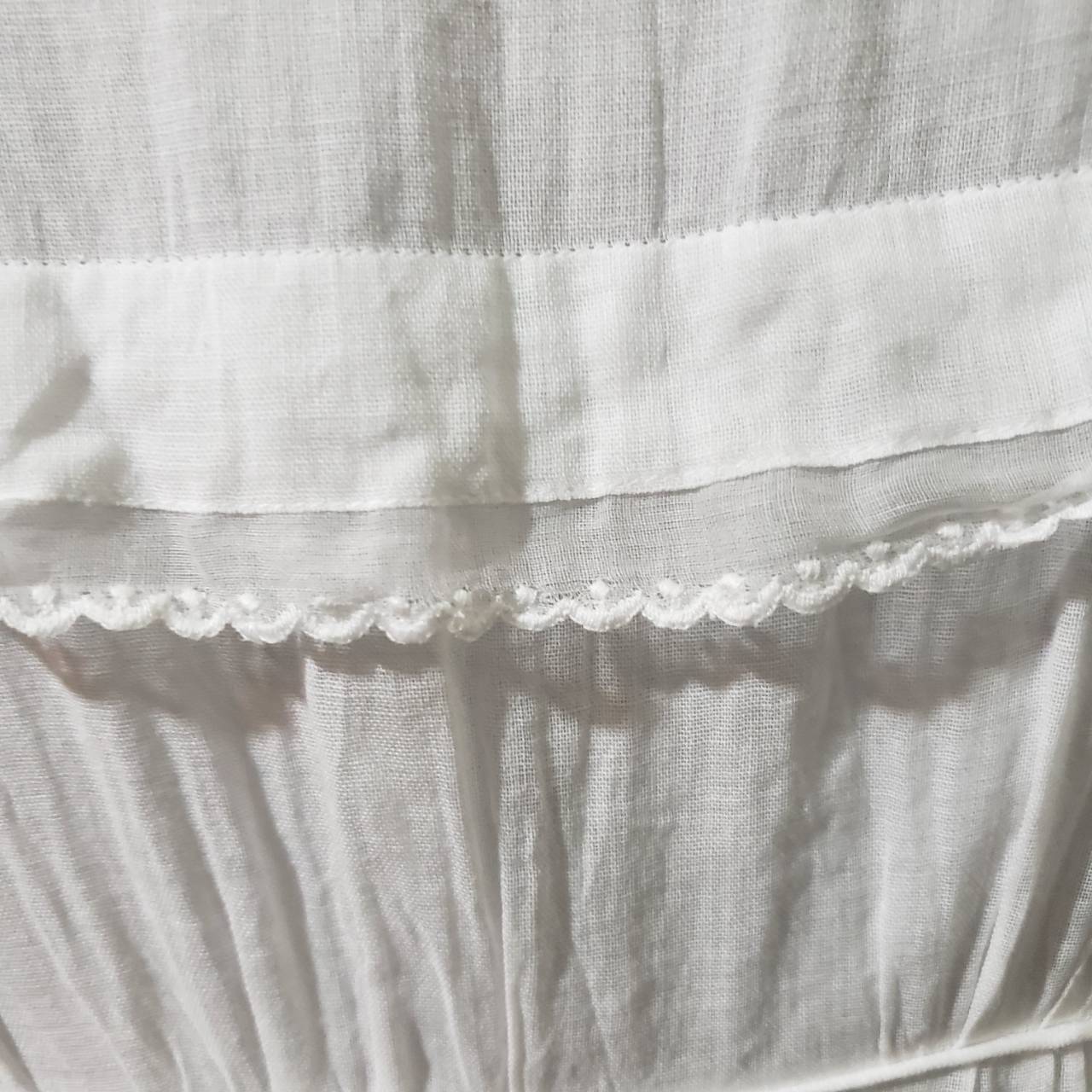 Euro Vintage(ヨーロッパヴィンテージ) Shiro_予感を纏うロングワンピース 表記なし(Mサイズ程度) ホワイト