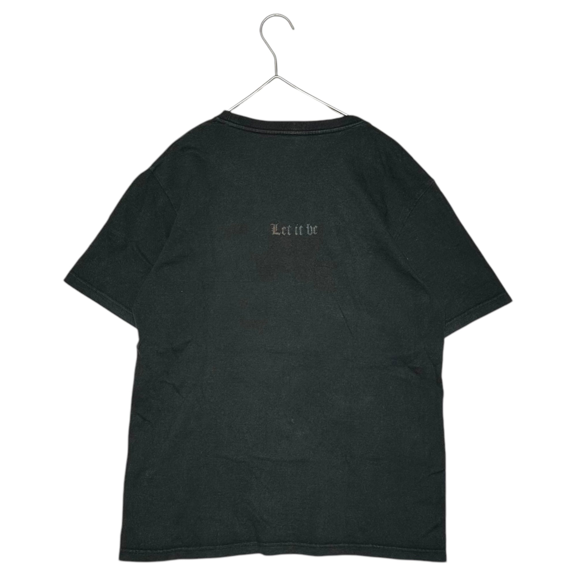 NUMBER (N)INE(ナンバーナイン) 02AW Whisper Words of Wisdom Black Tee ウィスパー プリント Tシャツ 3(M) ブラック