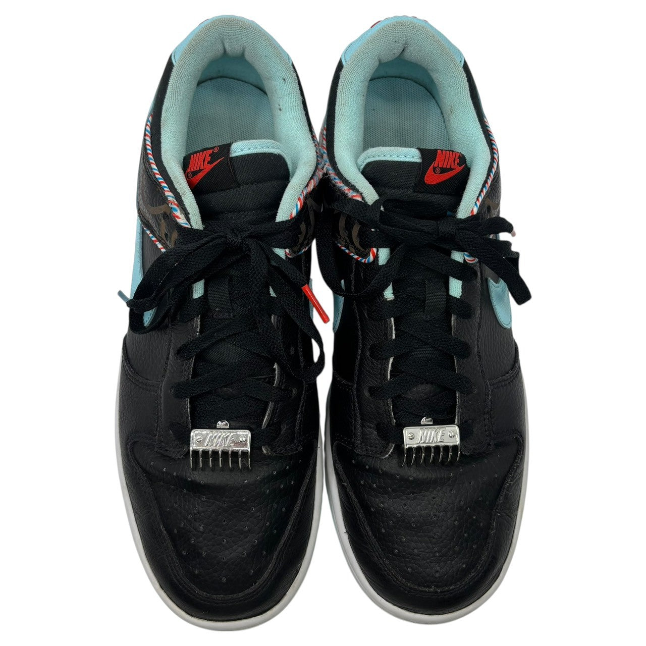 NIKE(ナイキ) Dunk Low "Barber Shop" ダンク ロー バーバーショップ DH7614-001 28cm ブラック×スカイブルー ローカット スニーカー