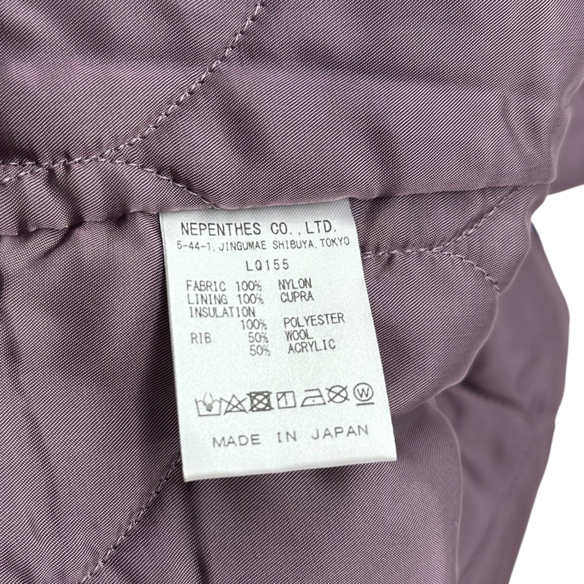 NEEDLES(ニードルズ) COACH JACKET NYLON OXFIRD CLOTH PRINTED コーチ ジャケット ナイロン オックスフォード クロス プリント LQ155 M レッド×ネイビー 中綿 総柄