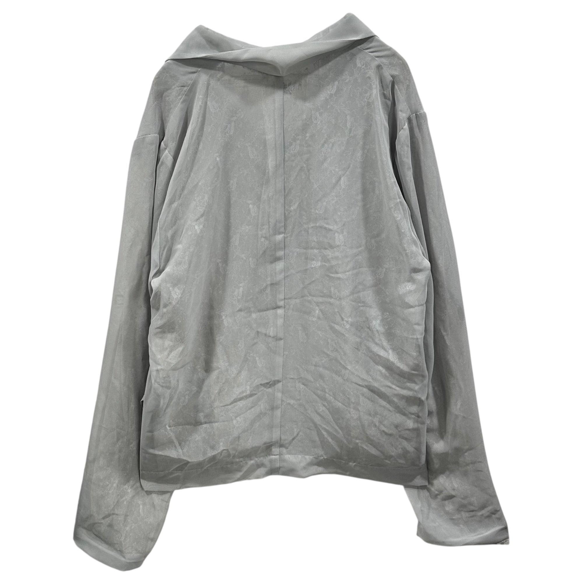 robe de chambre COMME des GARCONS(ローブドシャンブルコムデギャルソン) 1996AW Sheer Lace Inner Jacket インナー レース シアー ジャケット RJ-100260 FREE グレー AD1996 90s アーカイブ