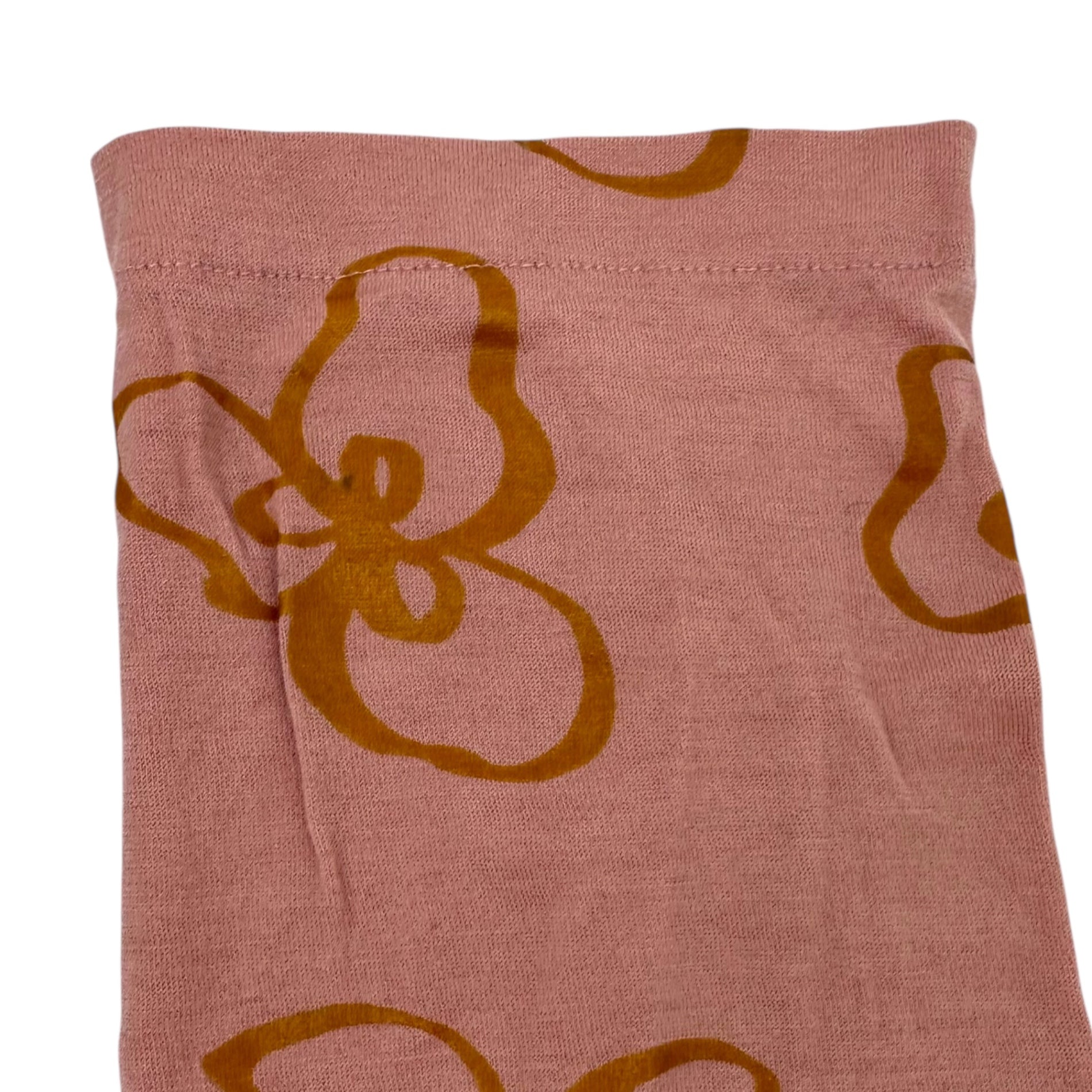 robe de chambre COMME des GARCONS(ローブドシャンブルコムデギャルソン) 97SS Floral Print Short-Length L/S T-shirt フラワー プリント ウール モックネック ショート丈 長袖 カットソー RT-040170 表記無(M程度) ピンク AD1996 90's 90年代 ヴィンテージ Tシャツ