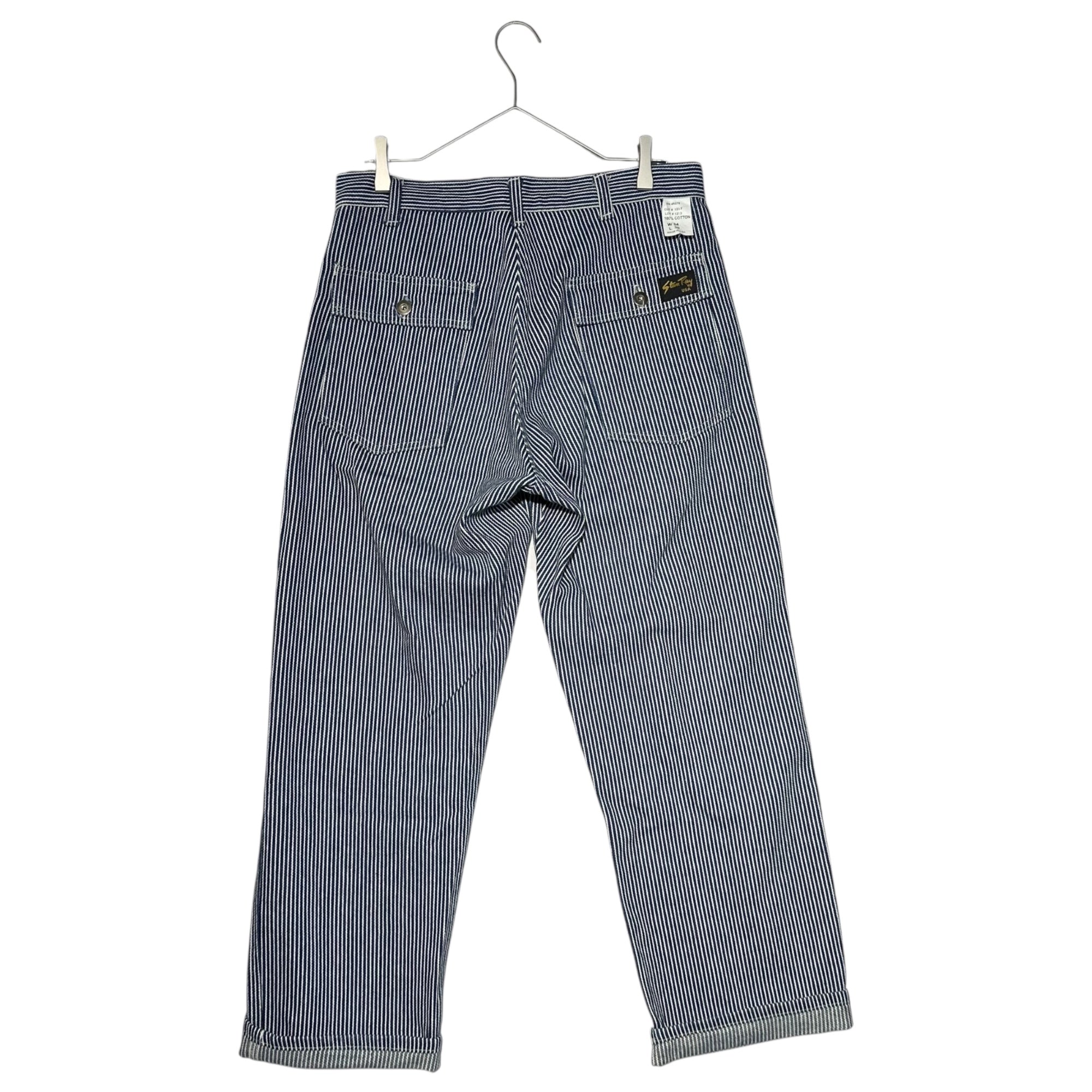 Stan Ray(スタンレイ) USA made Hickory Work Pants ヒッコリー ワーク パンツ 1213 W34 L30 インディゴ×ホワイト USA製