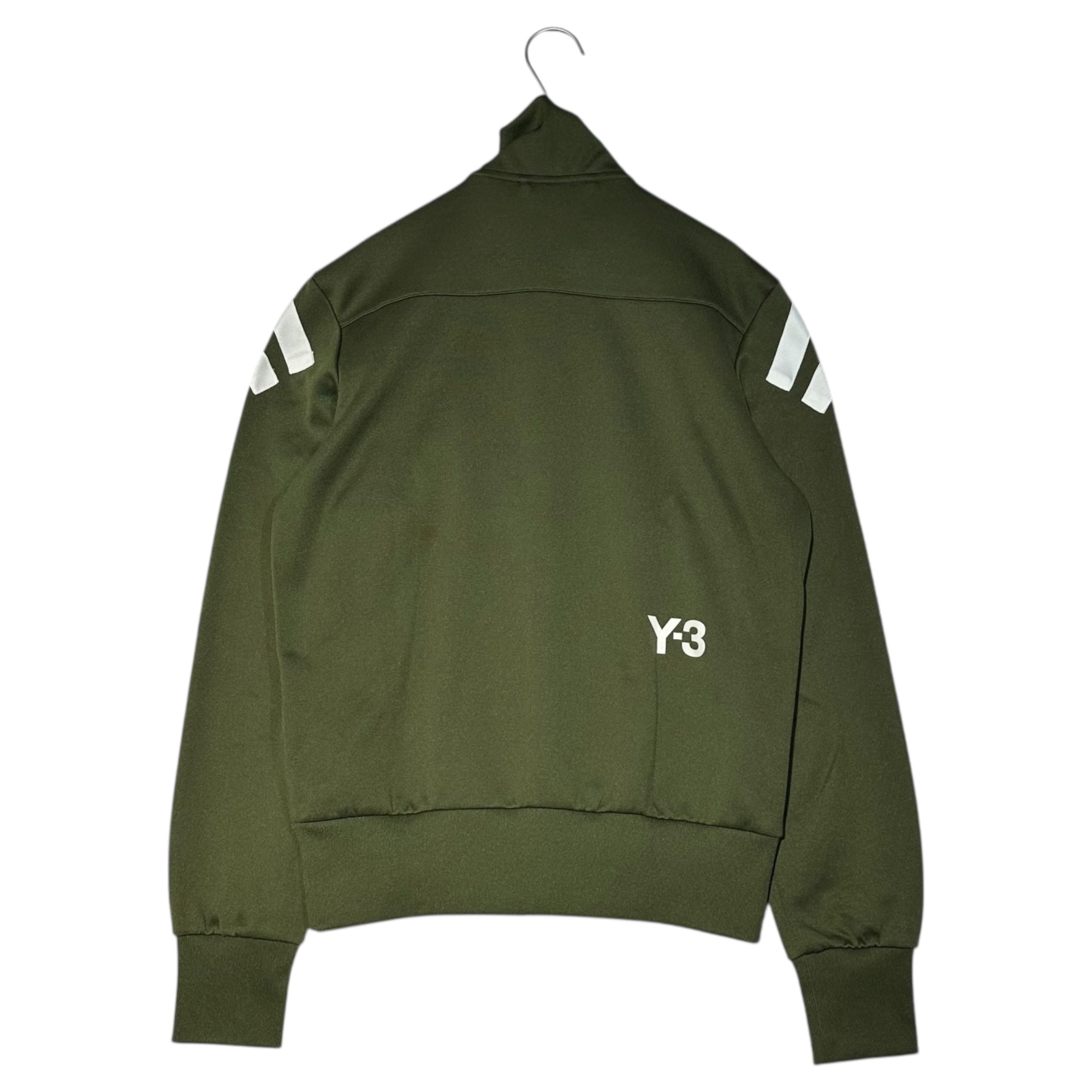 Y-3(ワイスリー) 07's Front 3 horizontal stripes Truck jacket フロント 横3ライン トラック ジャケット YTI004 S カーキ