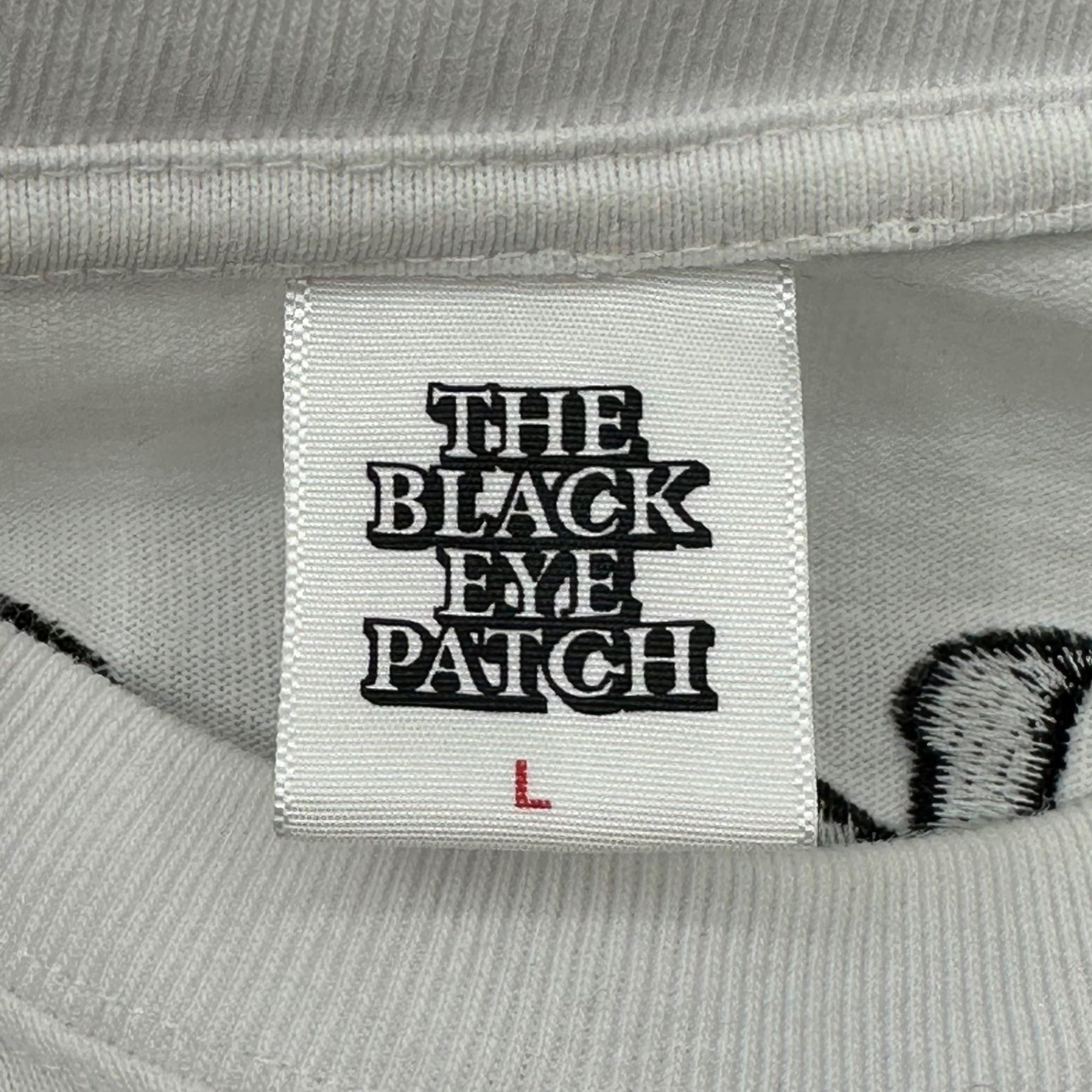 BlackEyePatch(ブラックアイパッチ) 23AW DRAGON L/S TEE 龍 刺繍 長袖 Tシャツ L ホワイト ドラゴン
