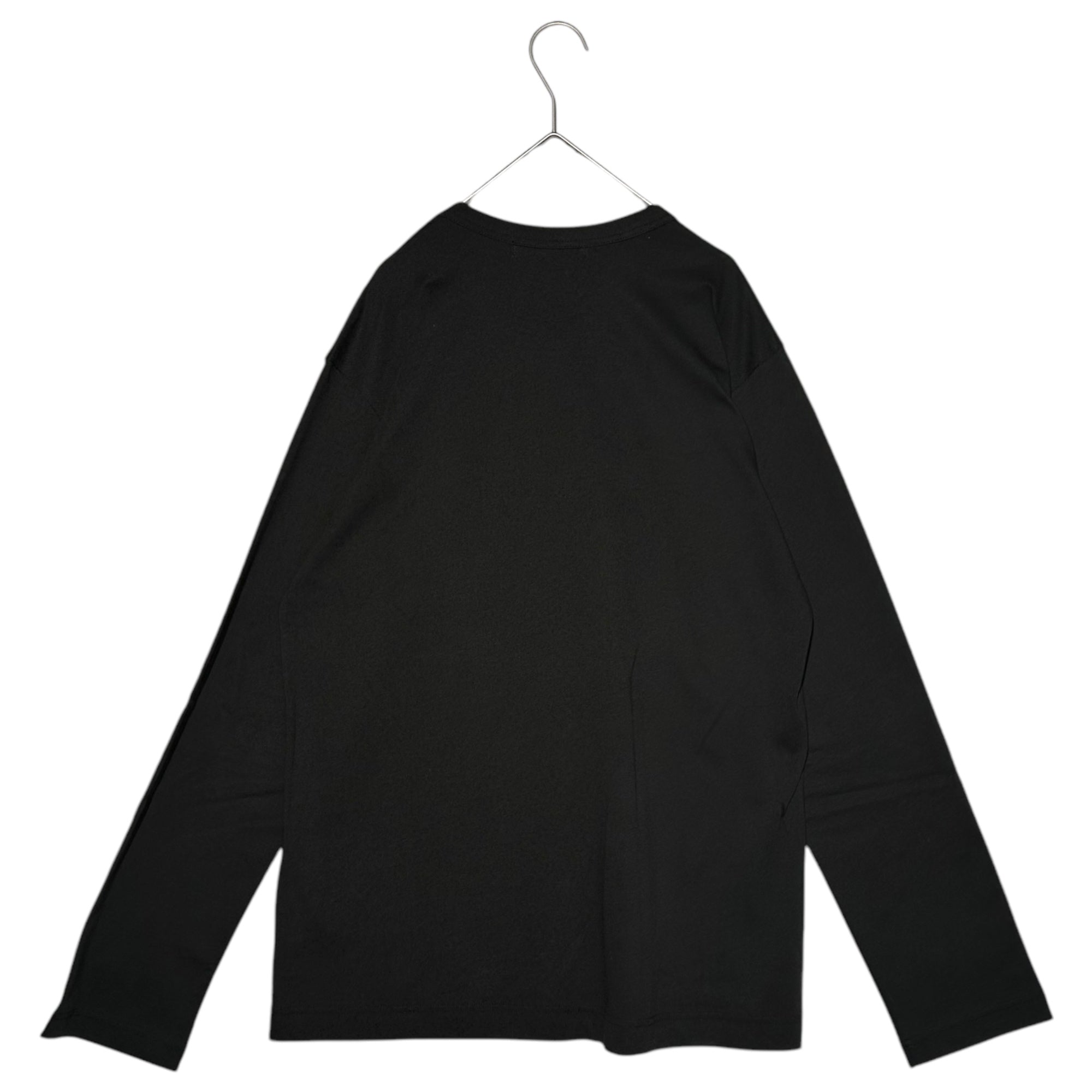 COMME des GARCONS SHIRT(コムデギャルソンシャツ) L/S pocket Logo Tee 長袖 ロゴ ポケット Tシャツ W27110 M ブラック