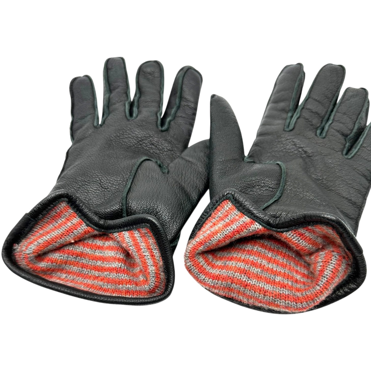 Vivienne Westwood(ヴィヴィアンウエストウッド) 00's Leather Glove レザー グローブ ブラック 手袋
