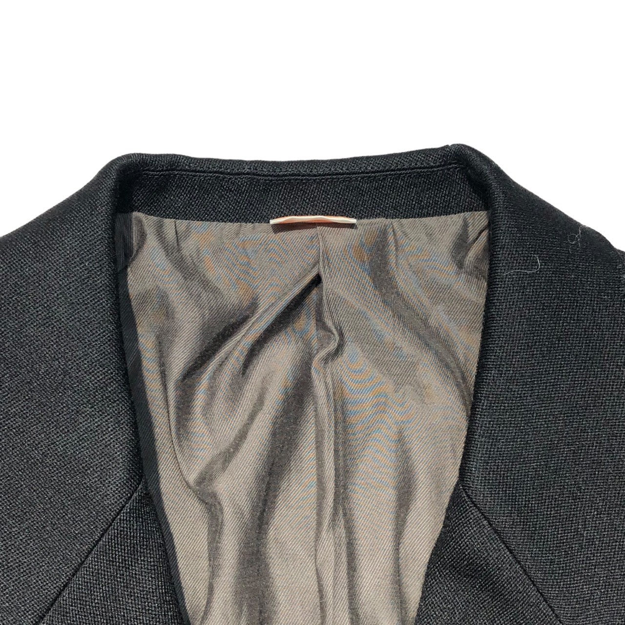 MAISON EUREKA(メゾンエウレカ) WOOL GRANPA'S JACKET ウール グランパーズ ジャケット(253) 253 S ブラック テーラード