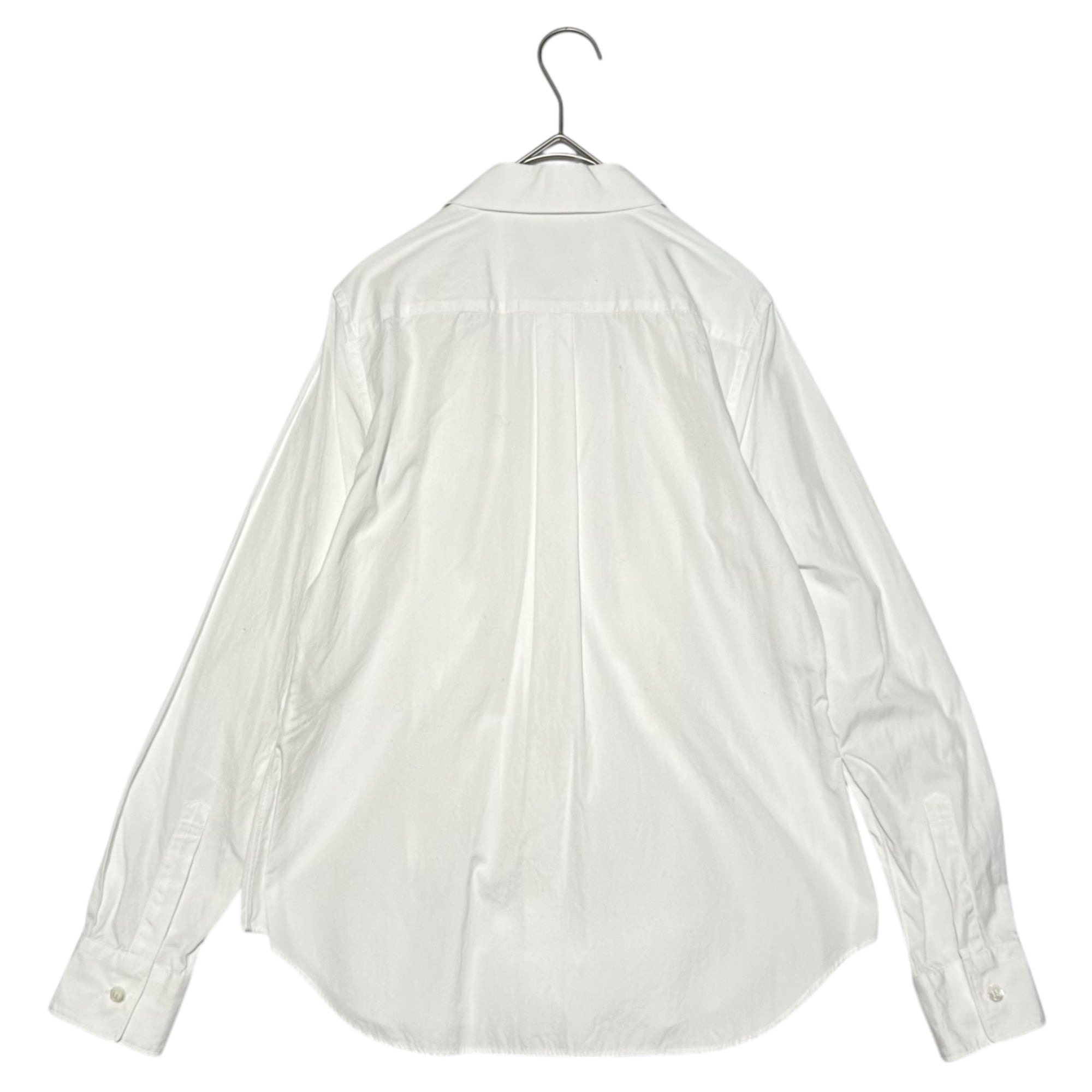 COMME des GARCONS COMME des GARCONS(コムデギャルソンコムデギャルソン) 17AW random ruffle shirt/ランダムフリル丸襟シャツ/ブラウス RT-B010 XS ホワイト