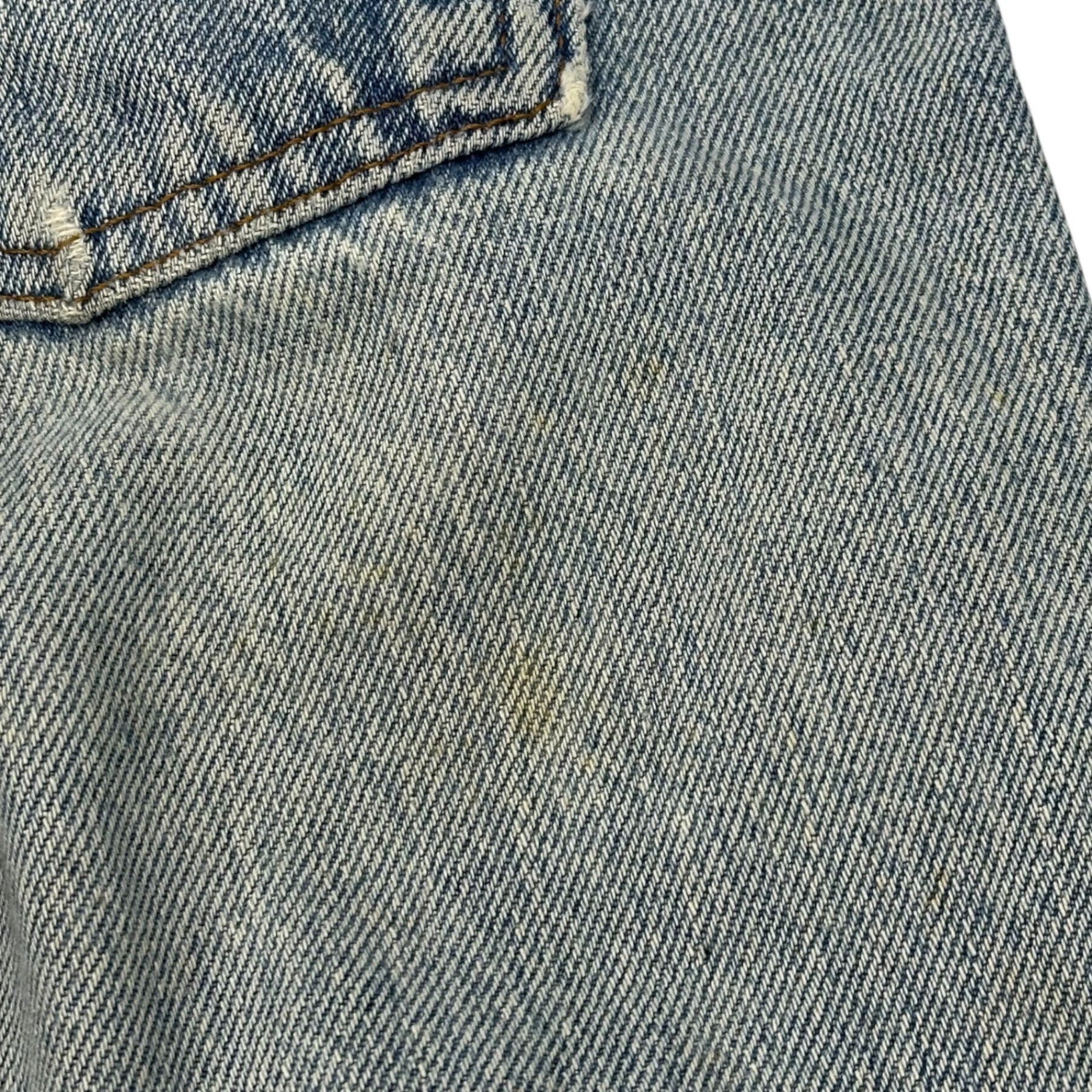 Levi's(リーバイス) 80's 501 USA made Vintage Straight Denim Pants ヴィンテージ ストレート デニム パンツ 501-558 W27.5(実寸約70cm) インディゴ 80年代 脇割り スモールe ハチマル USA製 532裏ボタン