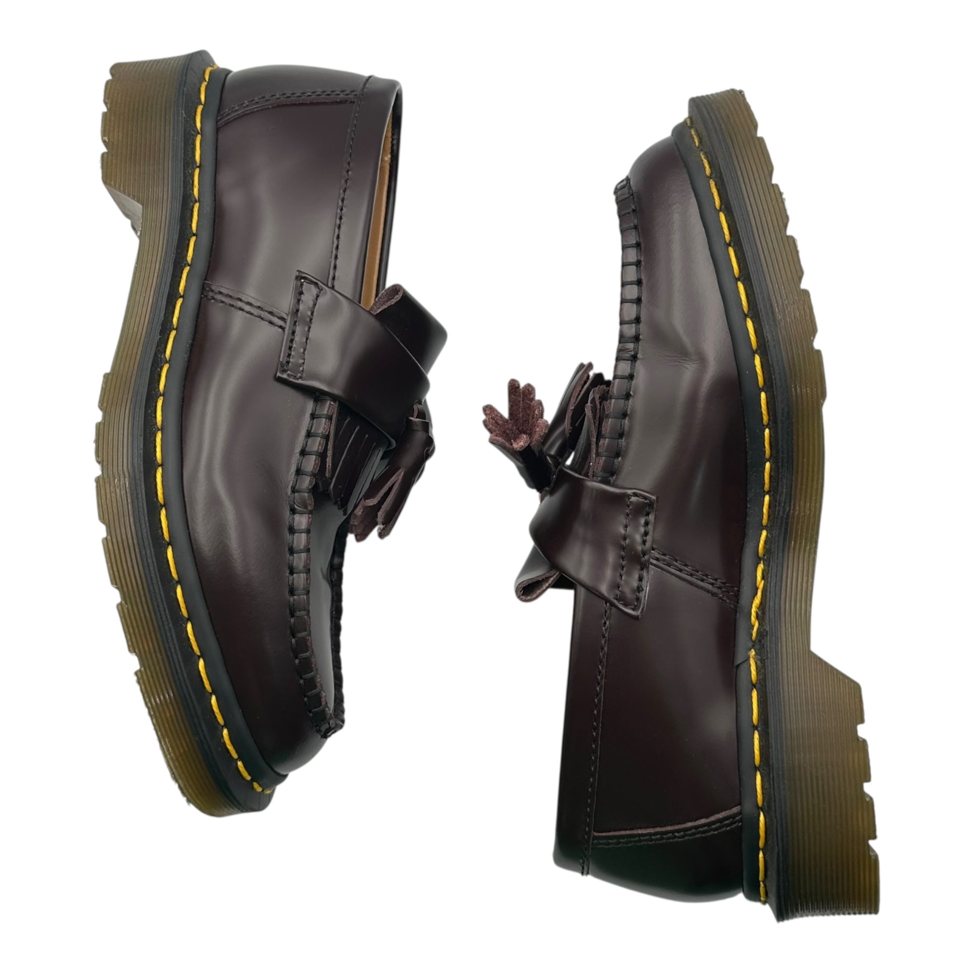 COMME des GARCONS COMME des GARCONS × Dr.Martens(コムデギャルソンコムデギャルソン × ドクターマーチン) ADRIAN Tassel loafers エイドリアン タッセル ローファー 革靴 15169 UK4(23.0cm) バーガンディー CZ-K108