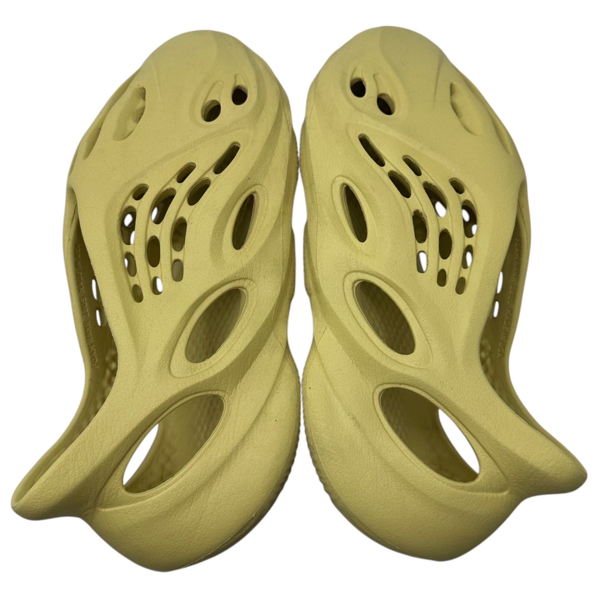 adidas(アディダス) Foam Runner Sulfur フォーム ランナー GV6775 US10(28cm程度) イエロー サンダル スニーカー