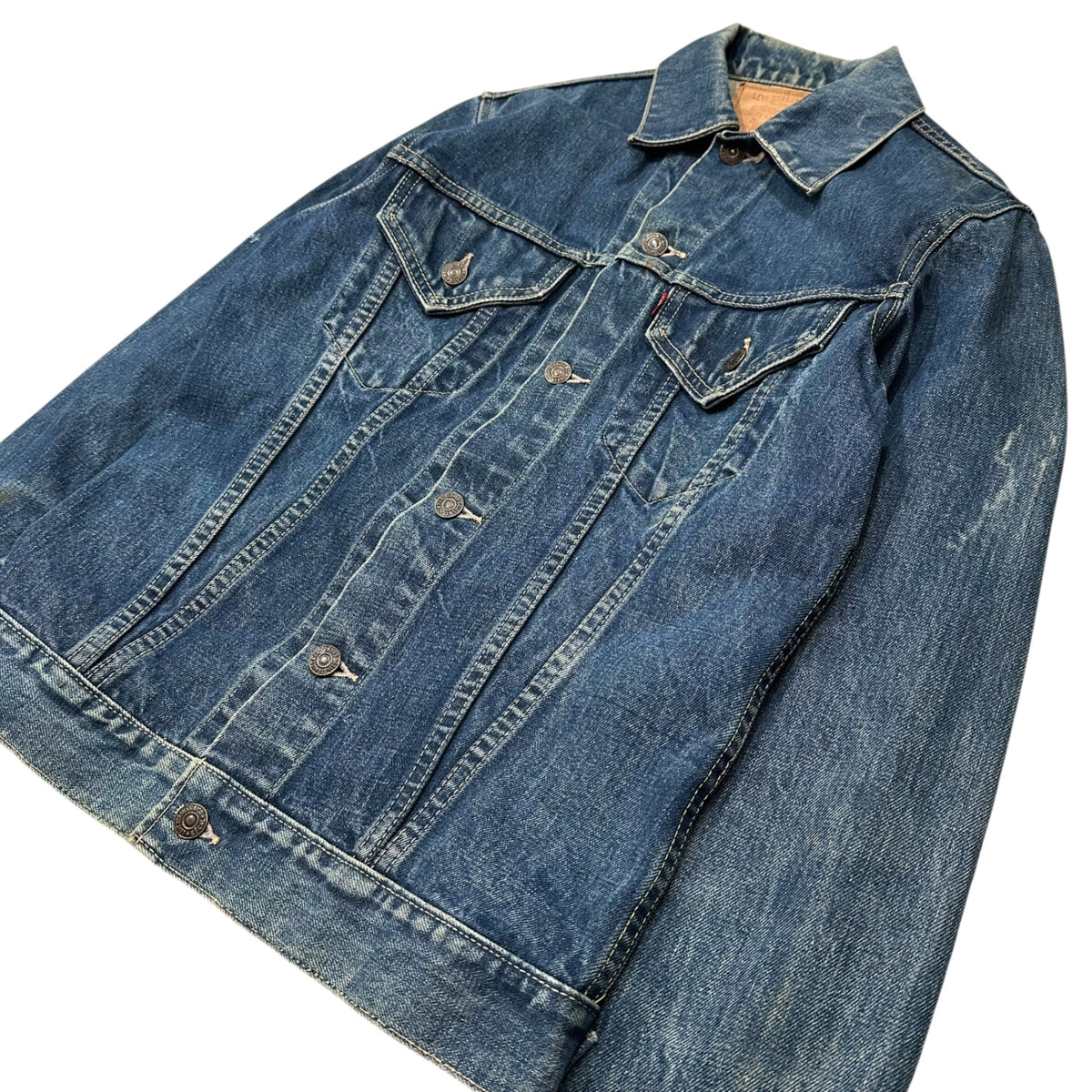 Levi's(リーバイス) 1963~1966's 558 Big E Long Denim Jacket デニム ジャケット 38 インディゴ 60's 60年代 3rd BIG E D&17刻印