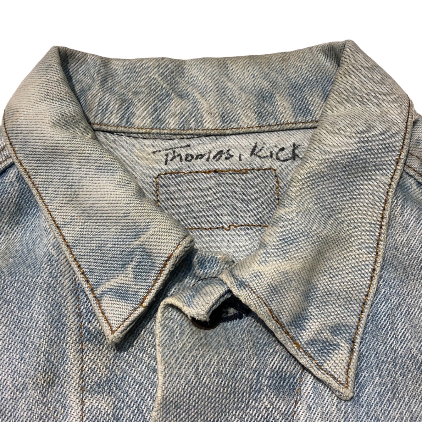 Levi's(リーバイス) 70's~80's 4th ヴィンテージデニムジャケット/トラッカージャケット 70505 表記無し(Mサイズ程度) ライトインディゴ/ブルー系 80年代~90年代