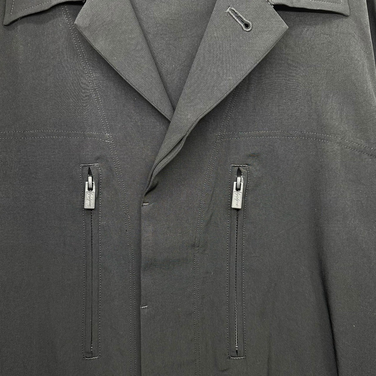 YOHJI YAMAMOTO POUR HOMME(ヨウジヤマモトプールオム) 23SS タキシード シャツ ブルゾン HZ-Y04-500 1(S程度) ブラック