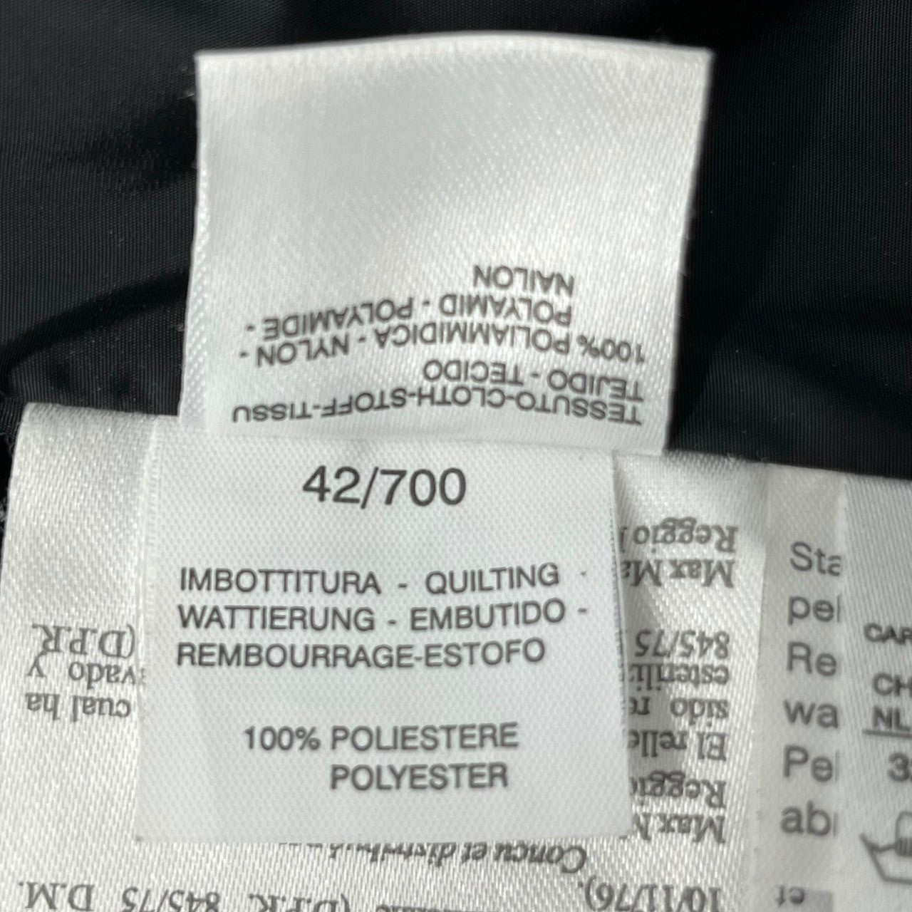 'S Max Mara(エス マックスマーラ) fur embellished down coat ファー装飾 ダウンコート 36(S) ブラック