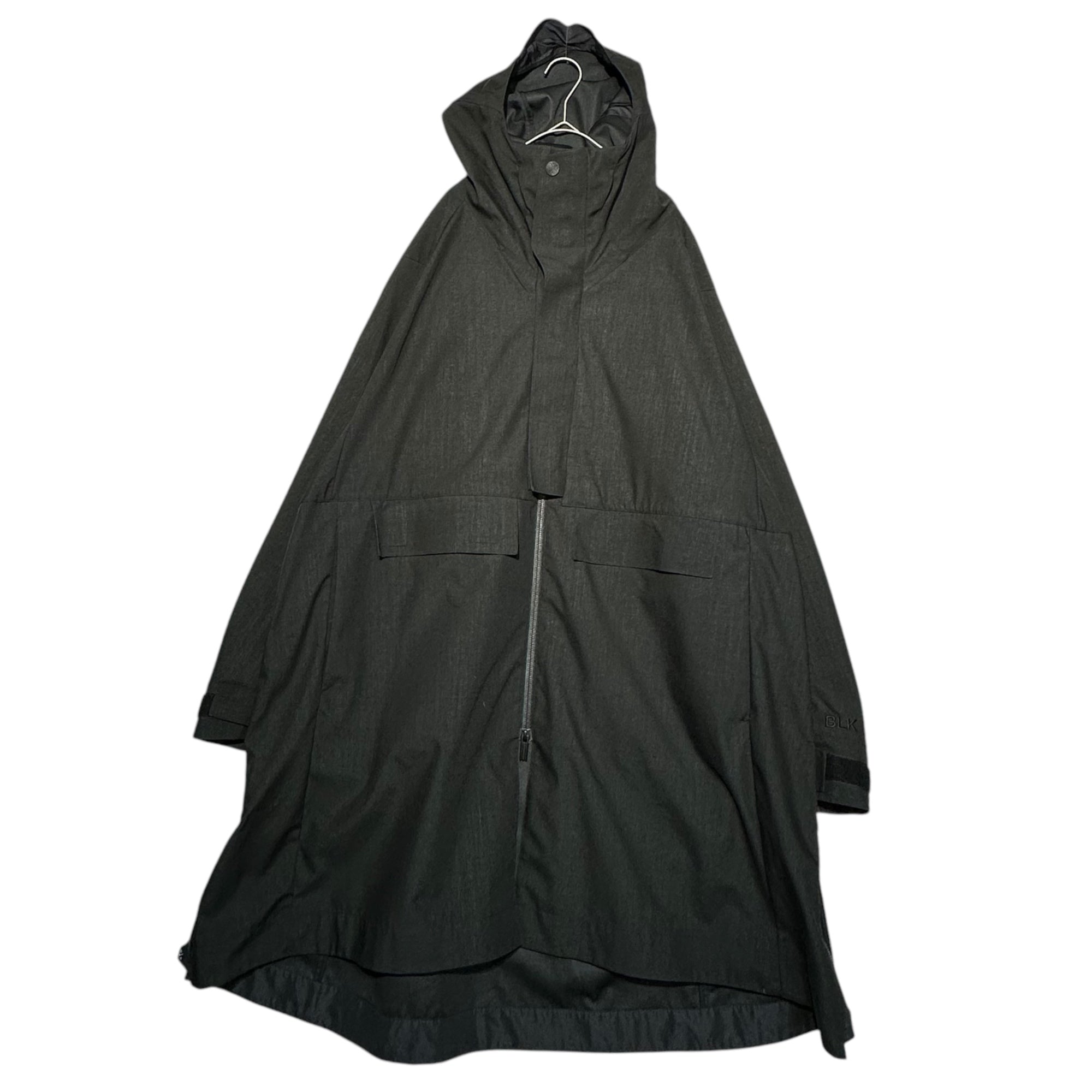 BLK White Mountaineering(ブラック ホワイトマウンテニアリング) 24AW SAITOS 3L WIDE COAT サイトス 3L ワイド コート BK2473205 3(L程度) ブラック マウンテンパーカー