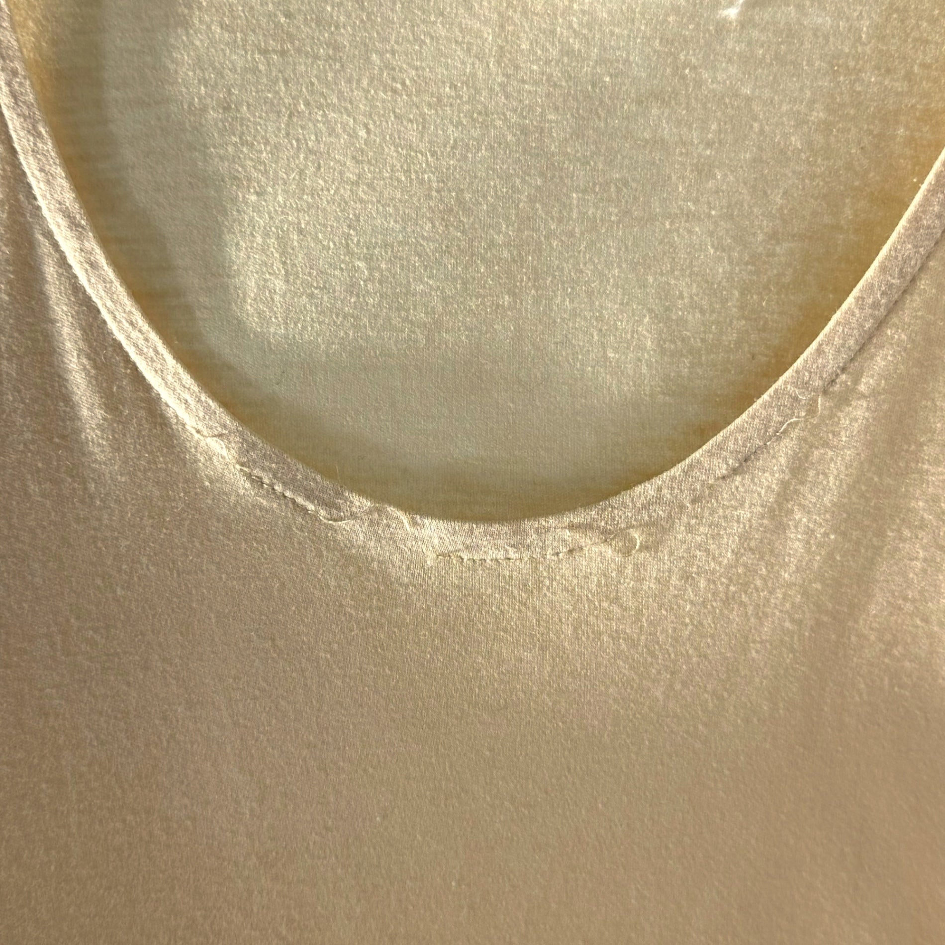 YOHJI YAMAMOTO POUR HOMME(ヨウジヤマモトプールオム) Old Basic Tank Top Sleeveless オールド ベーシック タンクトップ ノースリーブ M イエロー