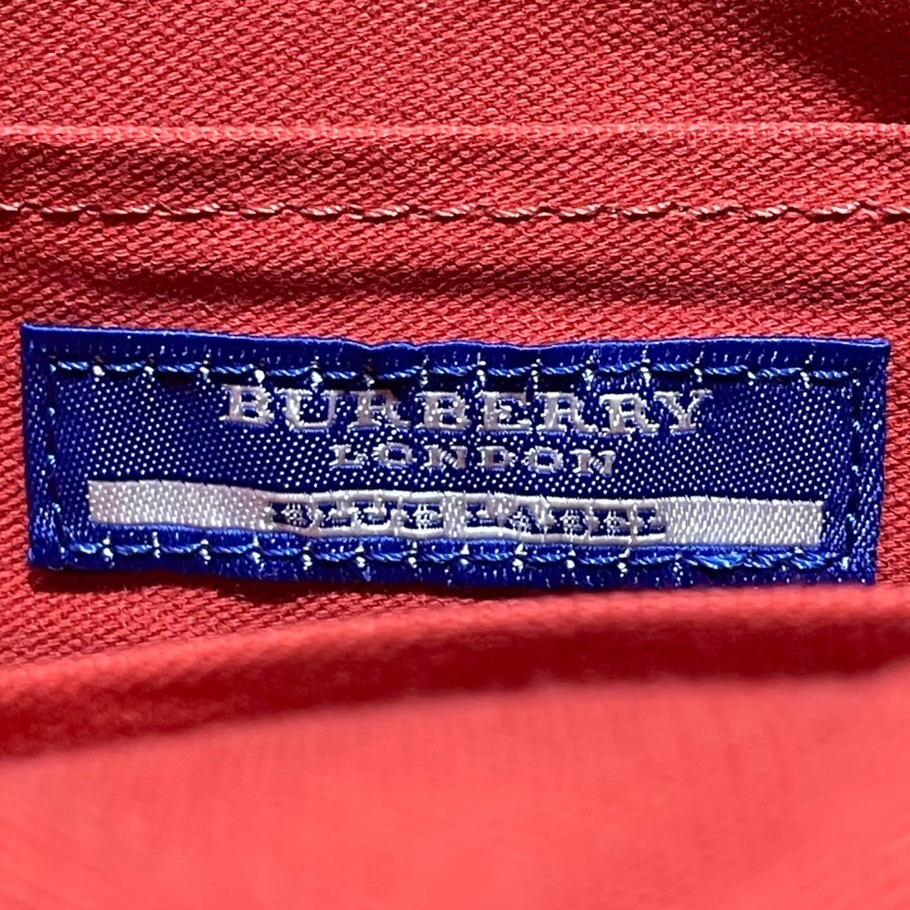 BURBERRY BLUE LABEL(バーバリーブルーレーベル) One point logo canvas shoulder bag ワンポイント ロゴ キャンバス ショルダー バッグ ZA446-811-50 ブラウン×ピンク ホース