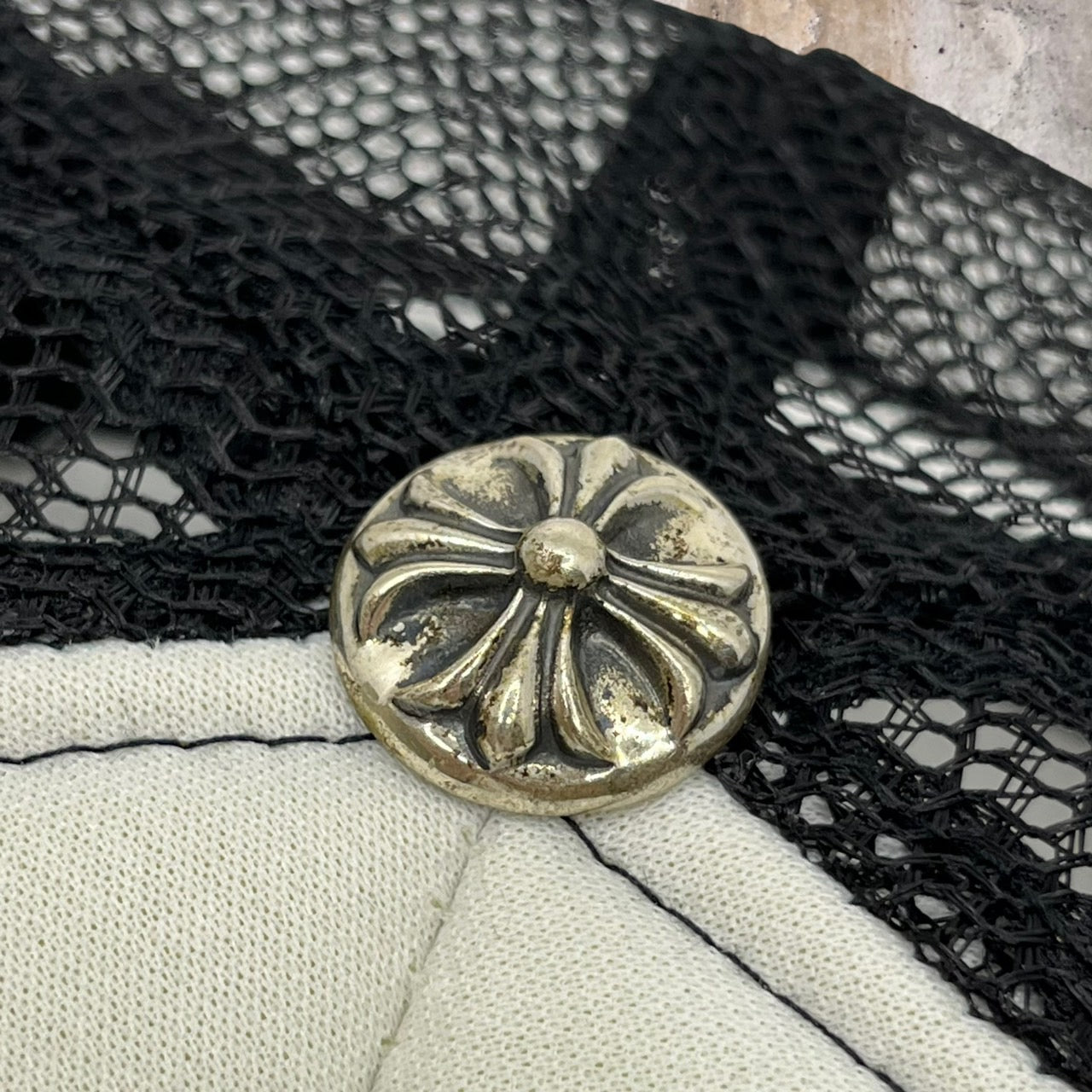 CHROME HEARTS(クロムハーツ) TRUCKER FUCK CAP/クロスボール トラッカーキャップ/帽子 ブラック