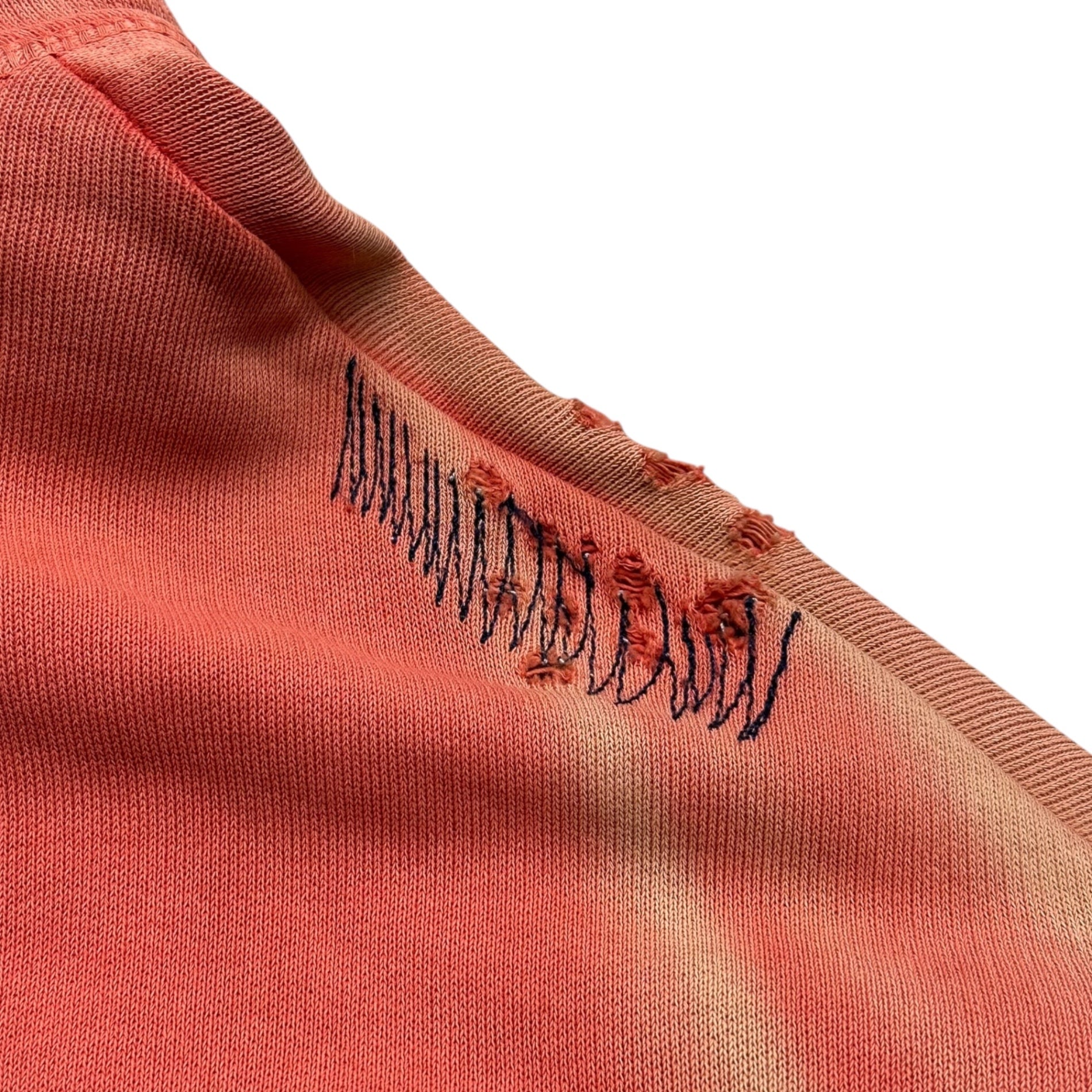 DSQUARED2(ディースクエアード) 09SS Destroy Emblem Print Cargo Pocket Hoodie デストロイ エンブレム プリント カーゴ ポケット フーディー 71 GP239 L ピンク 00's プルオーバー パーカー