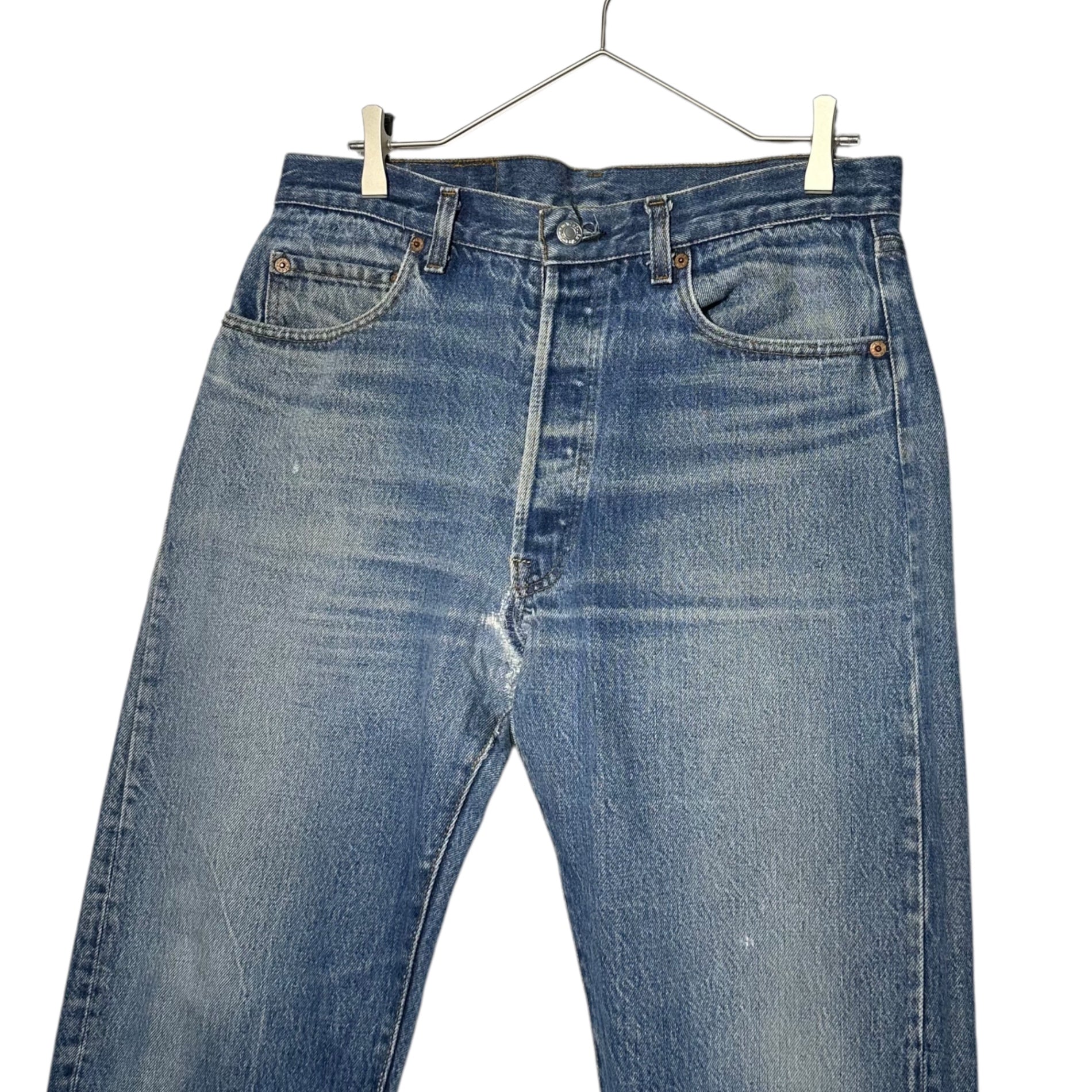 Levi's(リーバイス) 80's USA made 501 Vintage denim pants ヴィンテージ デニム パンツ 501-0115 W34 L30 インディゴ 80年代 83年6月製造 532 USA製 ハチマル