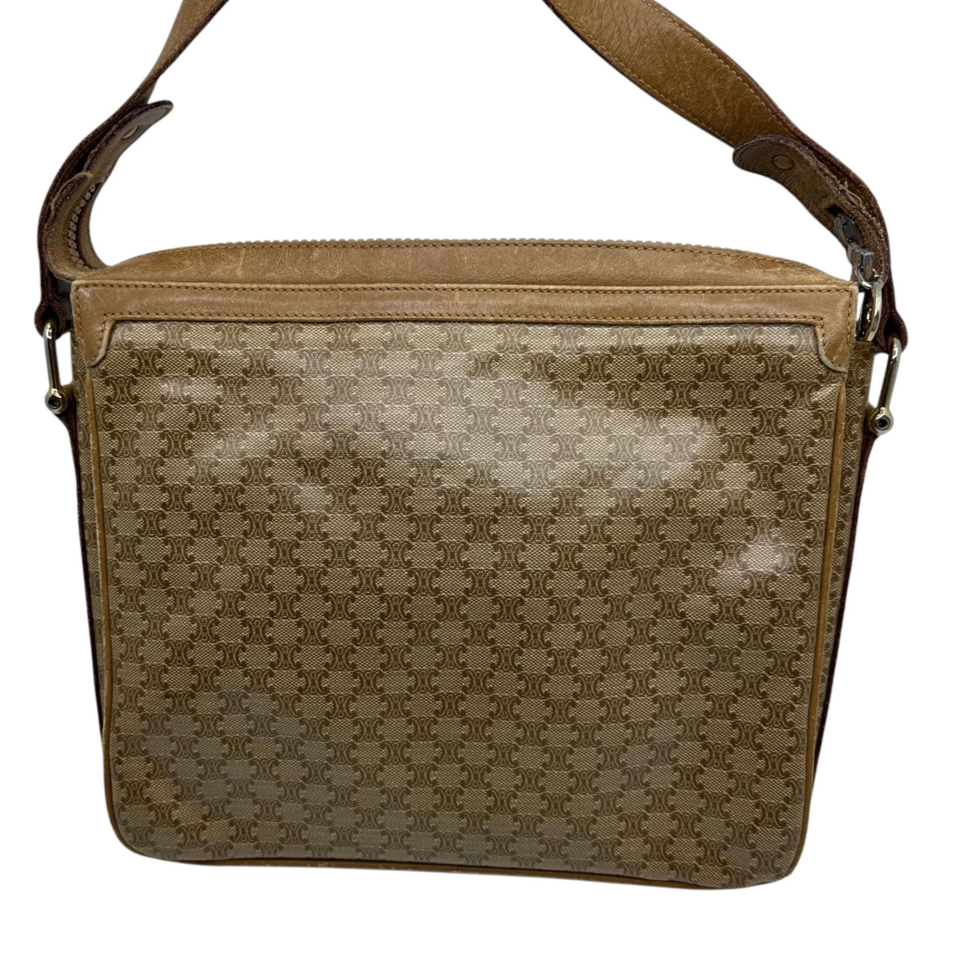 CELINE(セリーヌ) vintage macadam shoulder bag ヴィンテージ マカダム柄 ショルダー バッグ ベージュ OLD