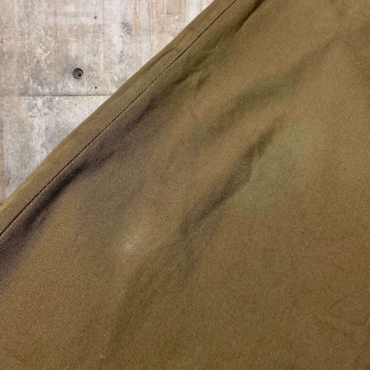 COMME des GARCONS HOMME(コムデギャルソンオム) 00SSホワイトステッチコットンパンツ HP-020425 S ブラウン×ホワイト AD2000 田中オム