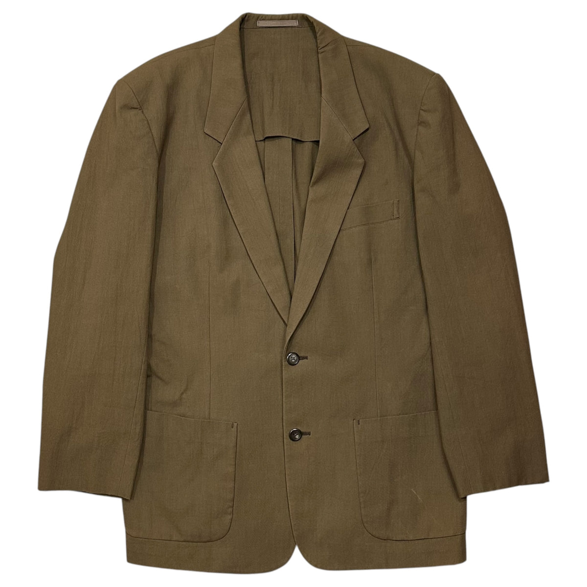 Y's for men(ワイズフォーメン) 1980's First-Production Cotton Tailored Jacket 初期 生産 コットン テーラード ジャケット M ブラウン 型番無 初期生産 稀少 80年代