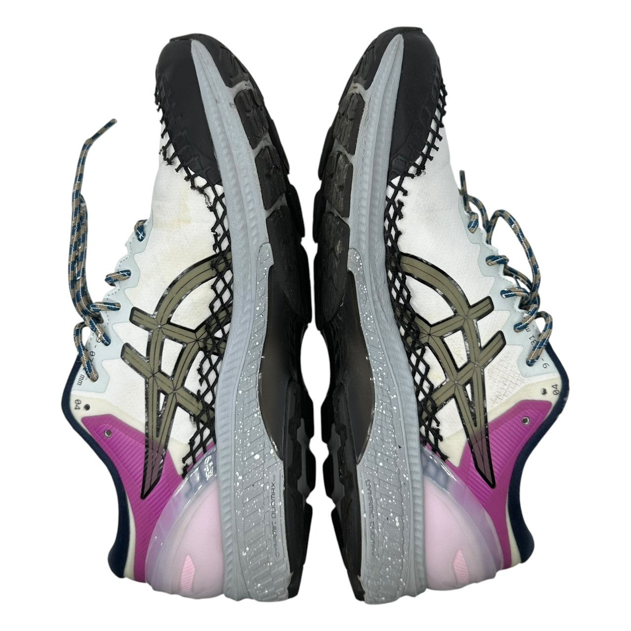asics×Vivienne Westwood(アシックス×ヴィヴィアンウエストウッド) Deconstructed Gel-Kayano 27 ゲル カヤノ 1201A116-101 27.5cm ホワイト×ピンク ローカット スニーカー コラボ 箱付