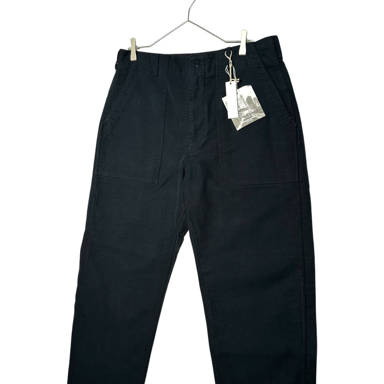 Engineered Garments(エンジニアードガーメンツ) 22AW Carlyle Pant Cotton Moleskin モールスキン カーライル パンツ M ブラック