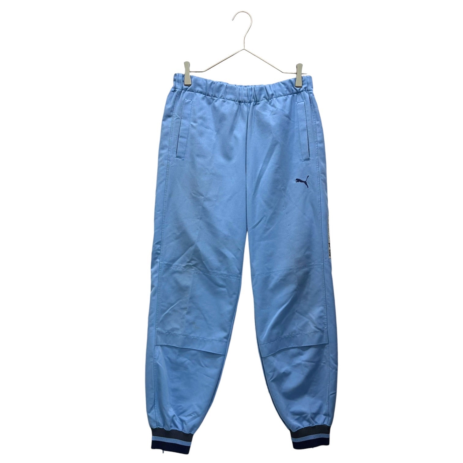 PUMA(プーマ) 80~90's Ribbed Pants 80年 90年代 リブ パンツ W76 ブルー ヒットユニオンタグ