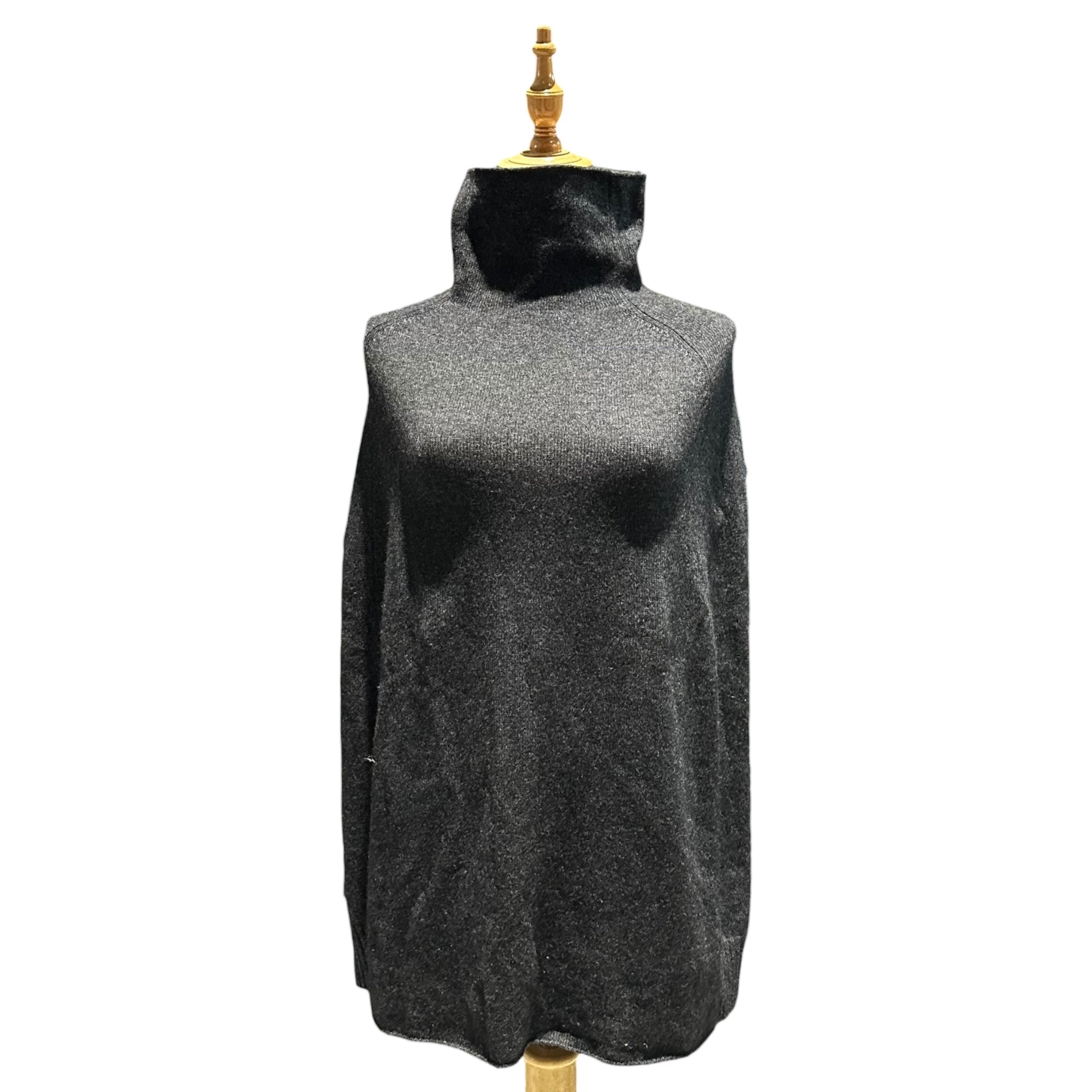 evam eva(エヴァムエヴァ) slit poncho スリット入り ポンチョ